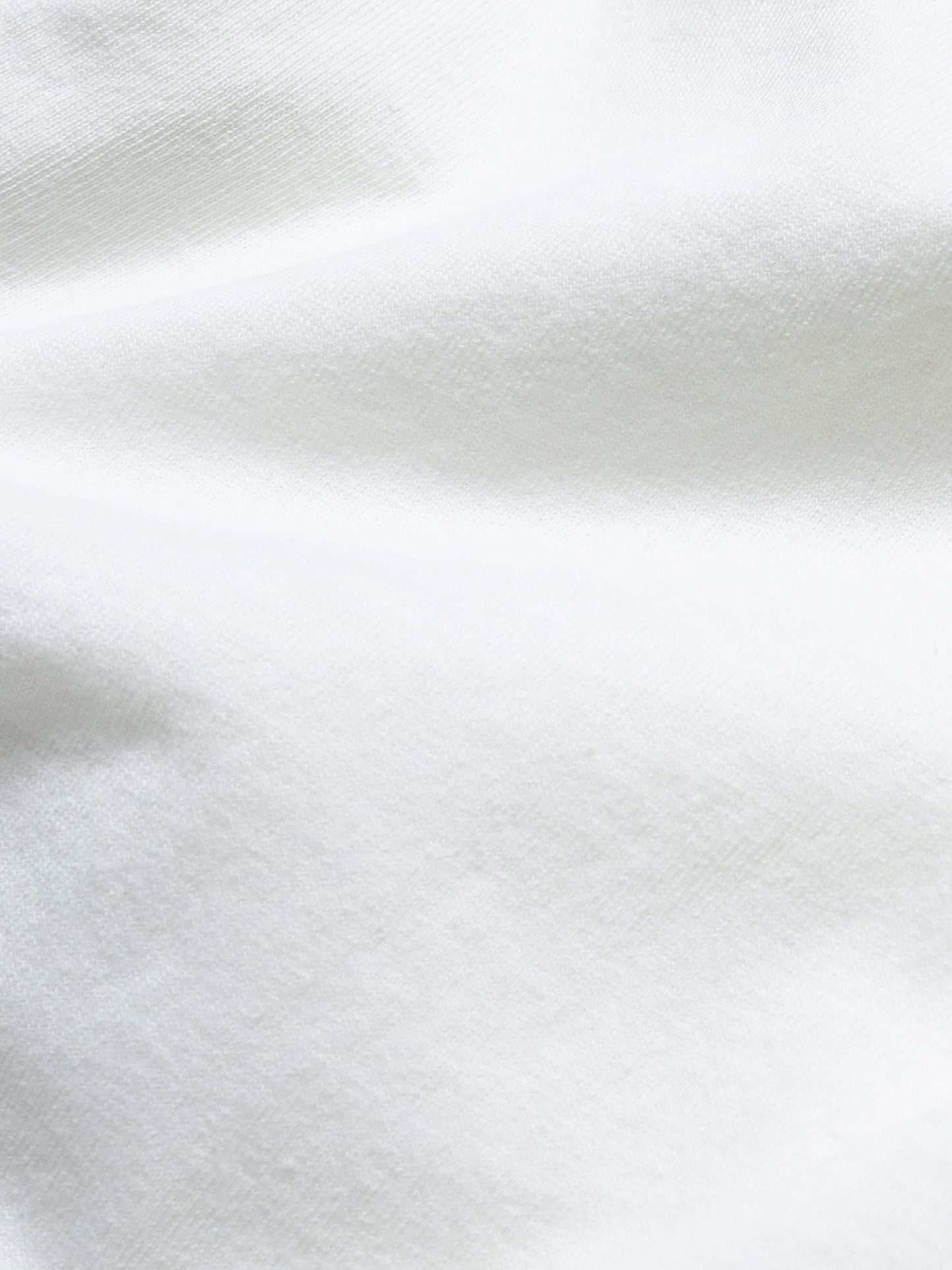T-shirt blanc imprimé en coton bio - roy pause and play chalk white