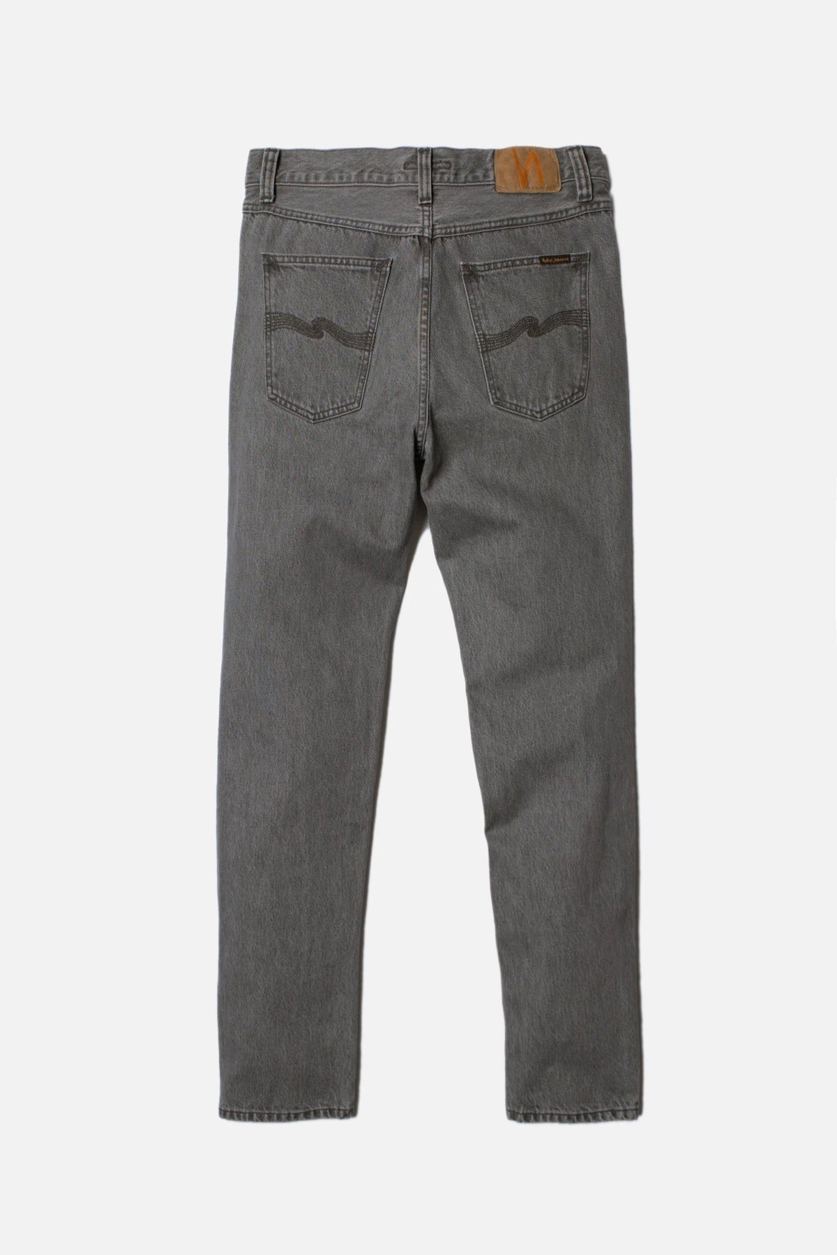 Jean fuselé gris en coton bio - steady eddie ii mountain grey