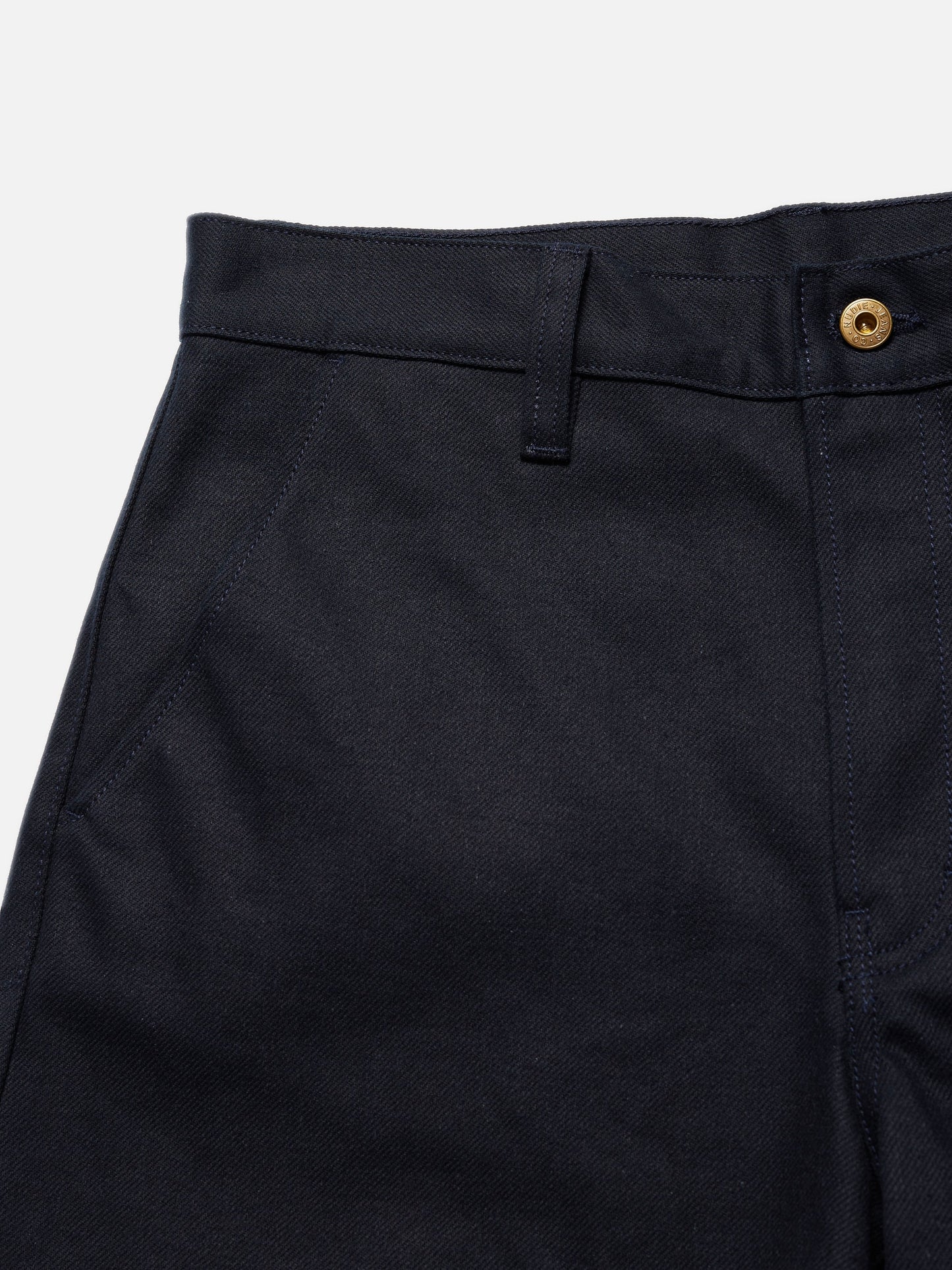 Short marine en coton recyclé - luke worker shorts rebirth navy