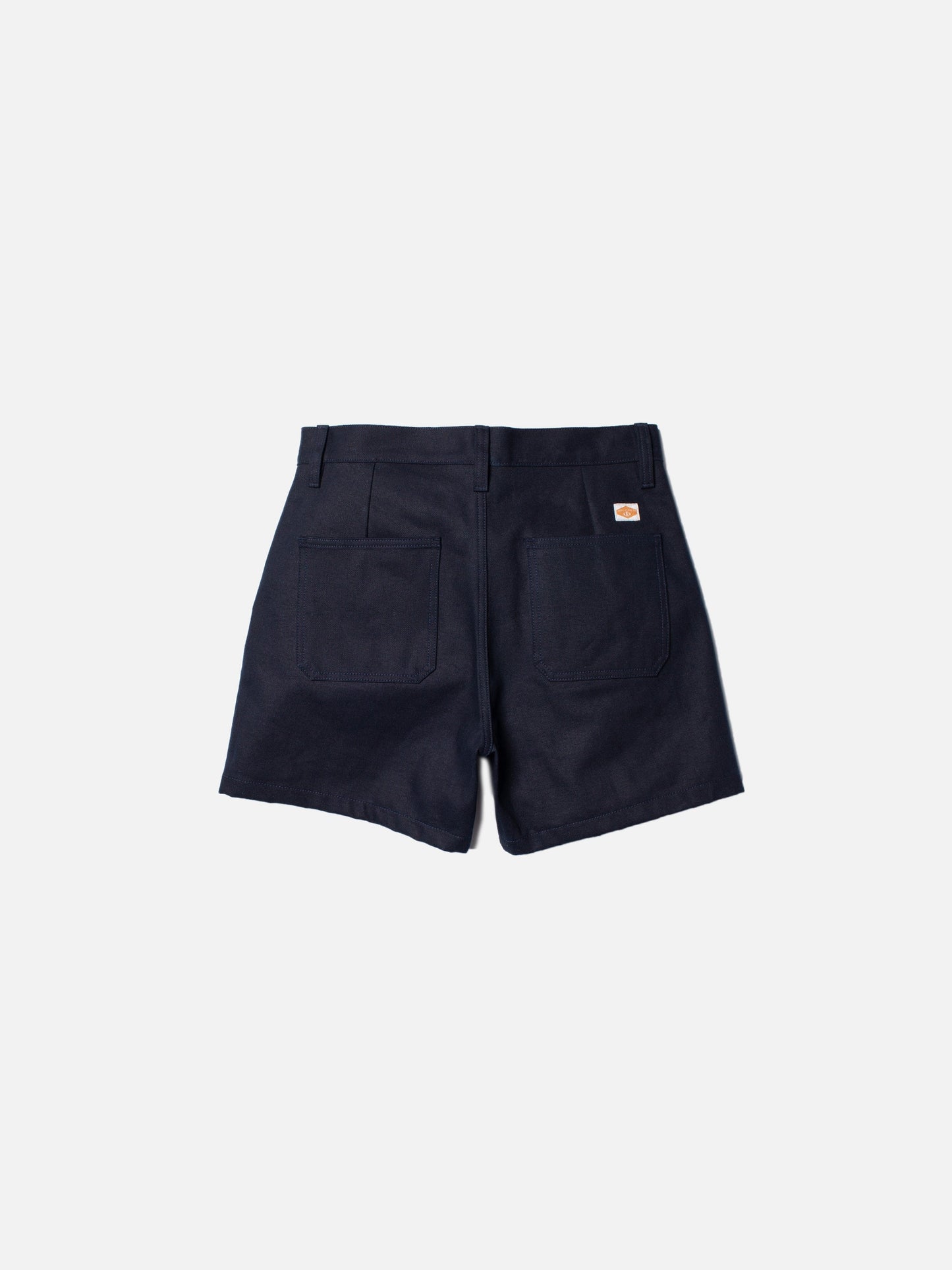 Short marine en coton recyclé - luke worker shorts rebirth navy