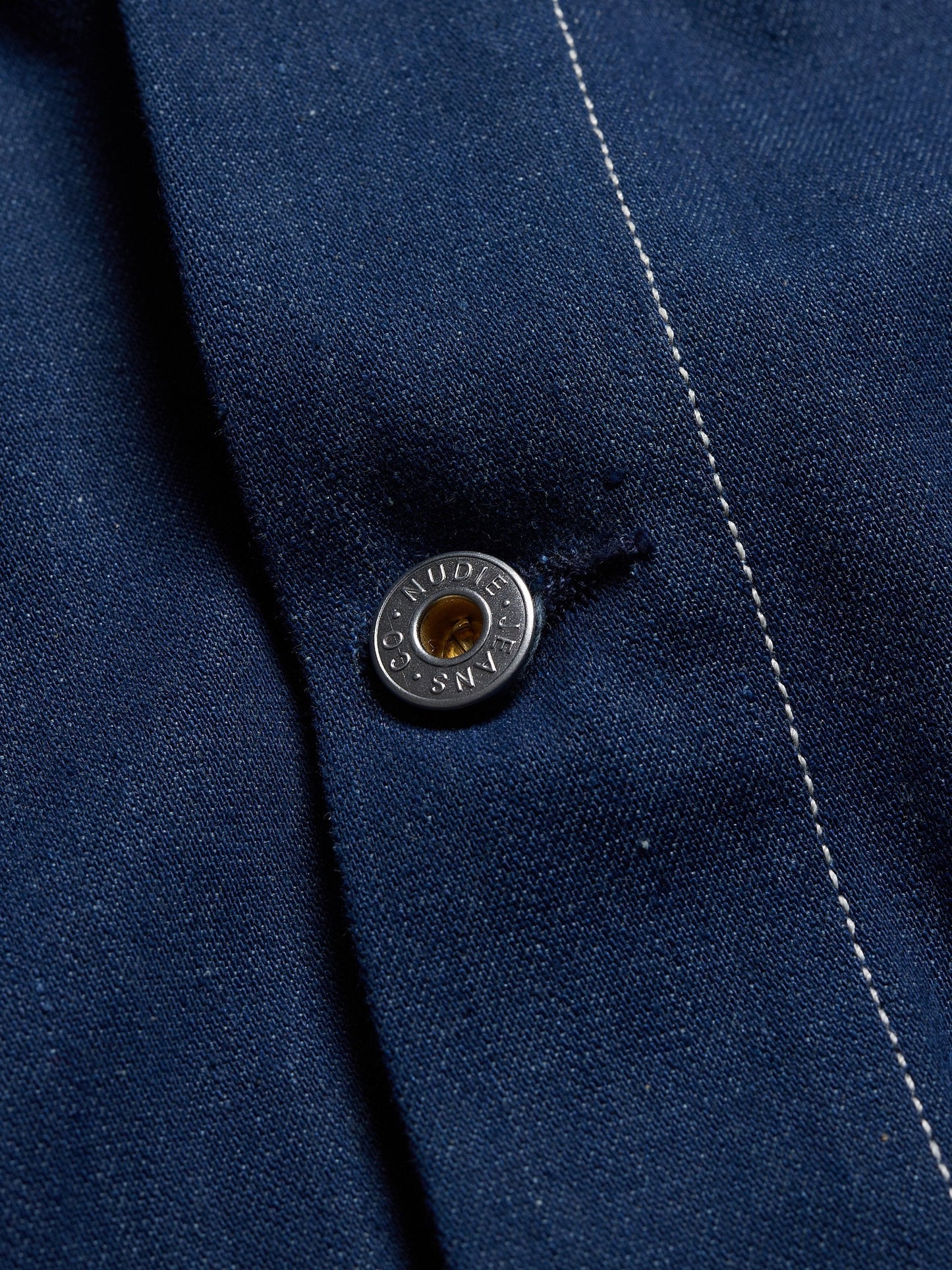 Veste en jean en coton bio et recyclé - howie chore jacket ud denim