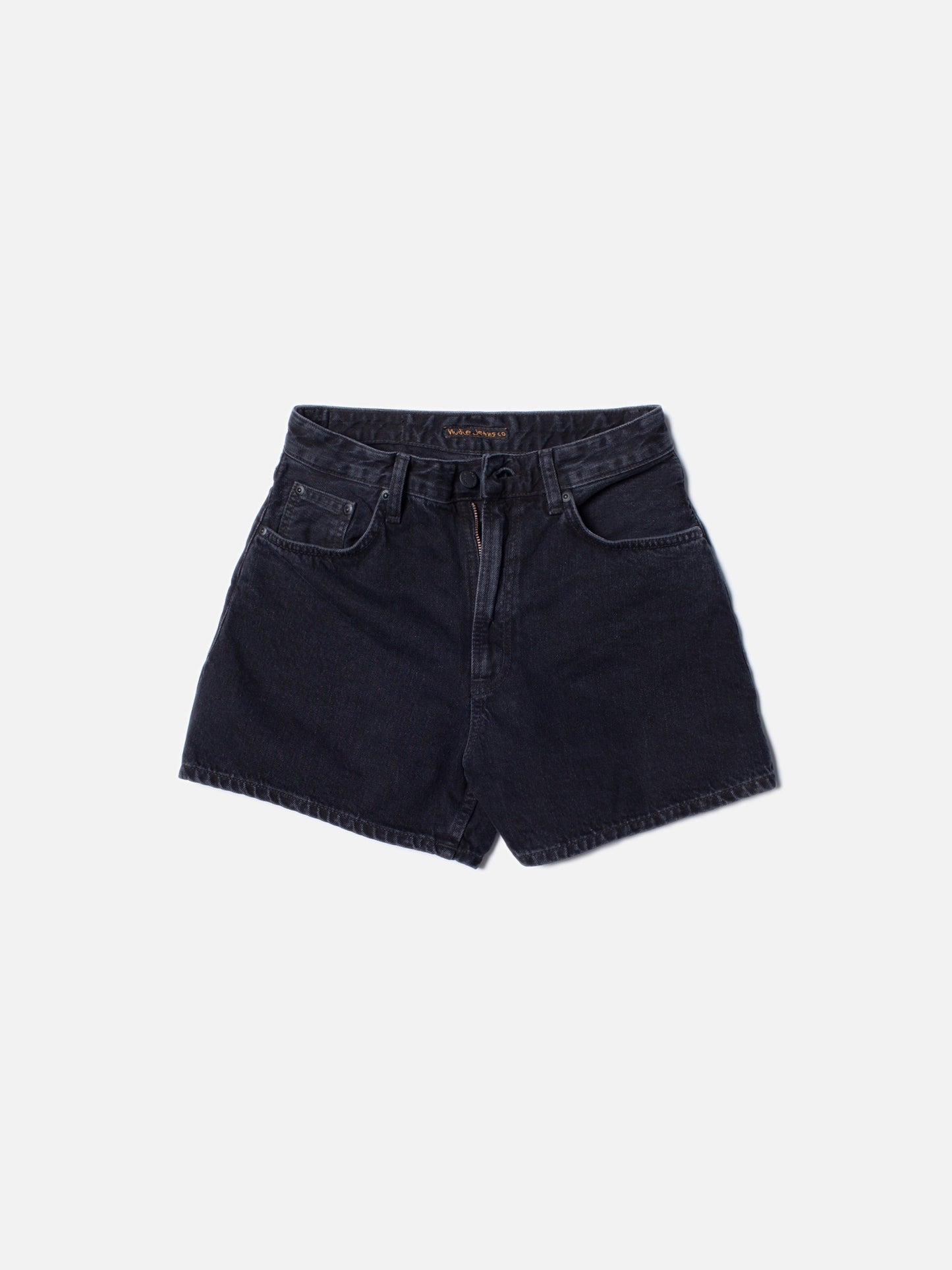 Short en jean noir en coton bio - maeve shorts black sun