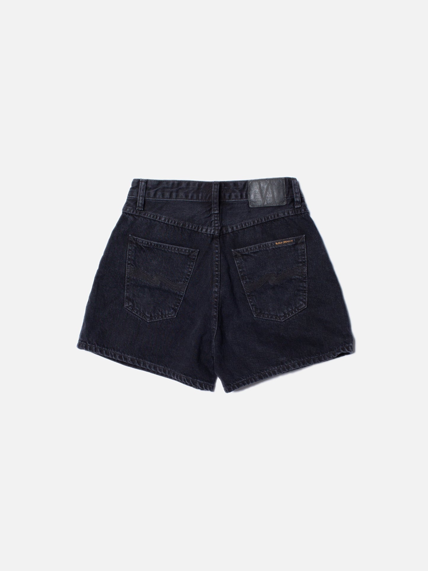 Short en jean noir en coton bio - maeve shorts black sun