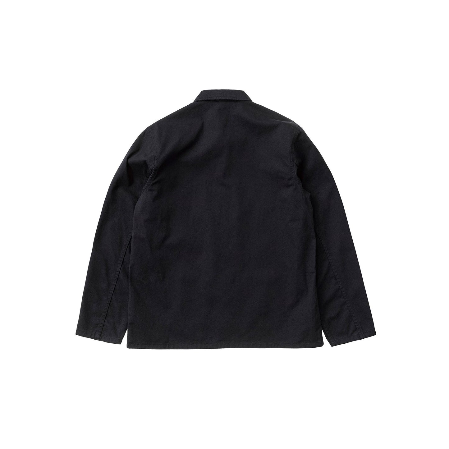 Veste canva marine en coton bio - buddy classic chore jacket - navy