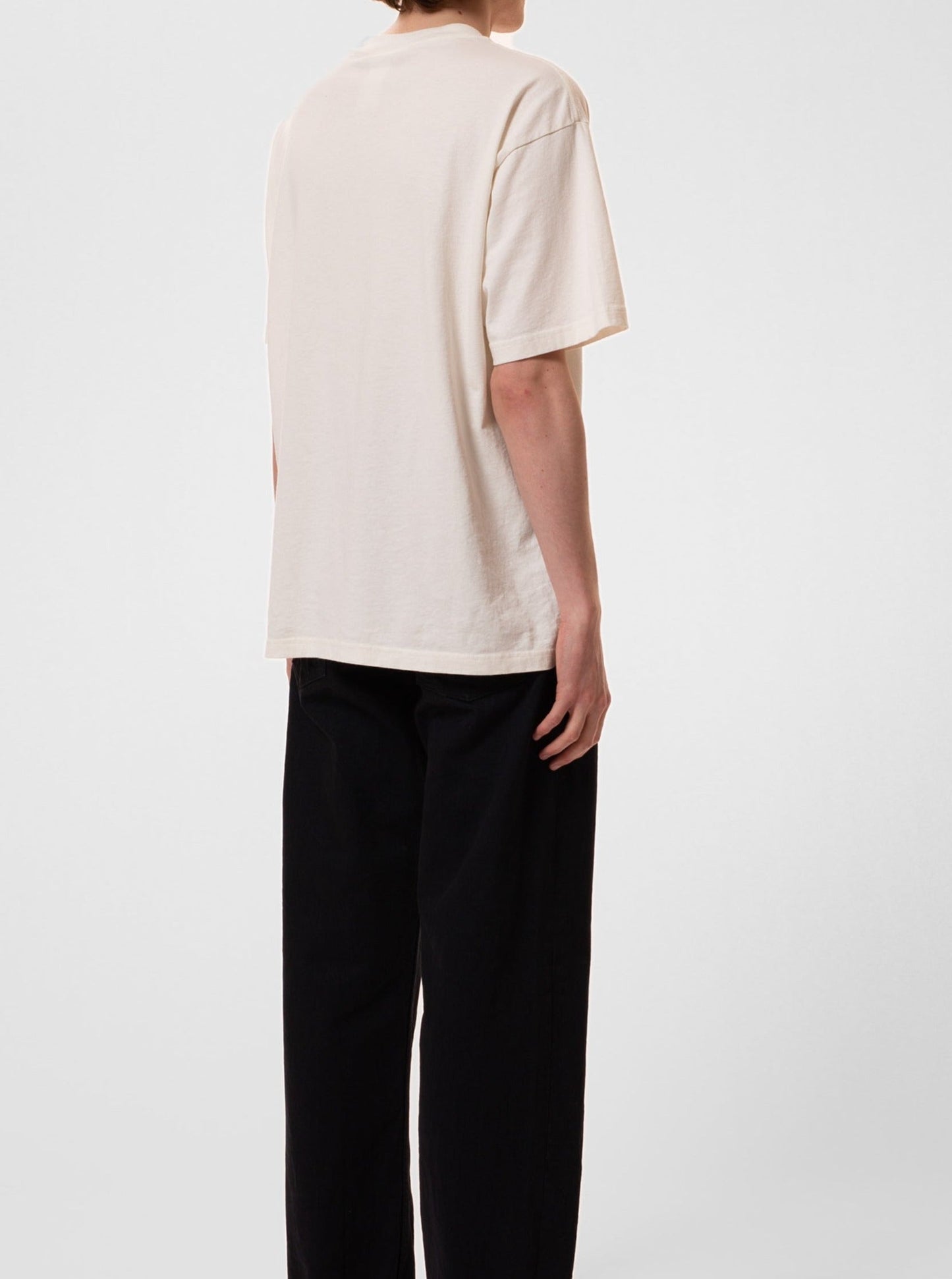T-shirt en coton bio | Blanc "koffe future tee offwhite"