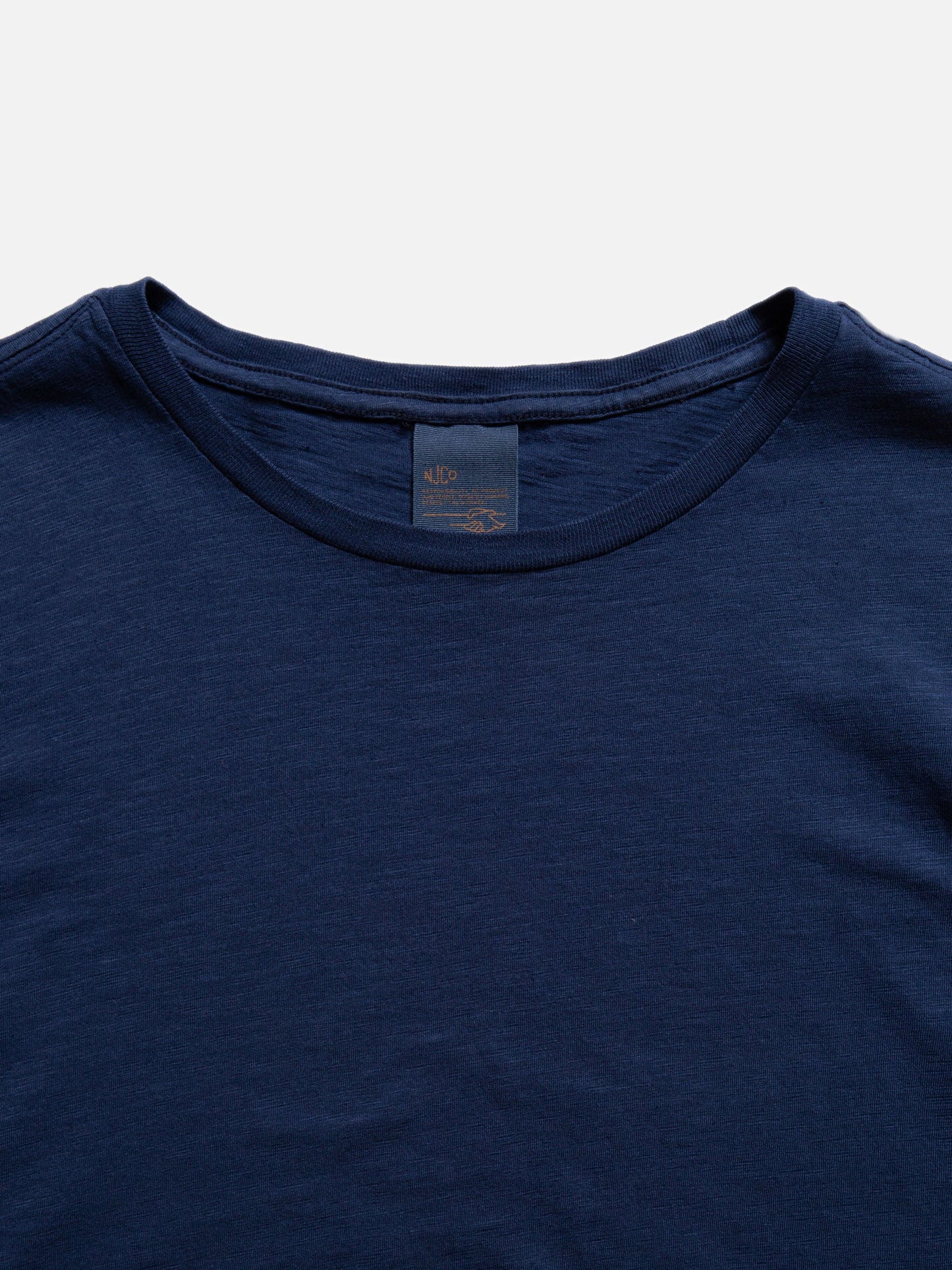 T-shirt en coton bio | Bleu marine "roffe t-shirt french bue"