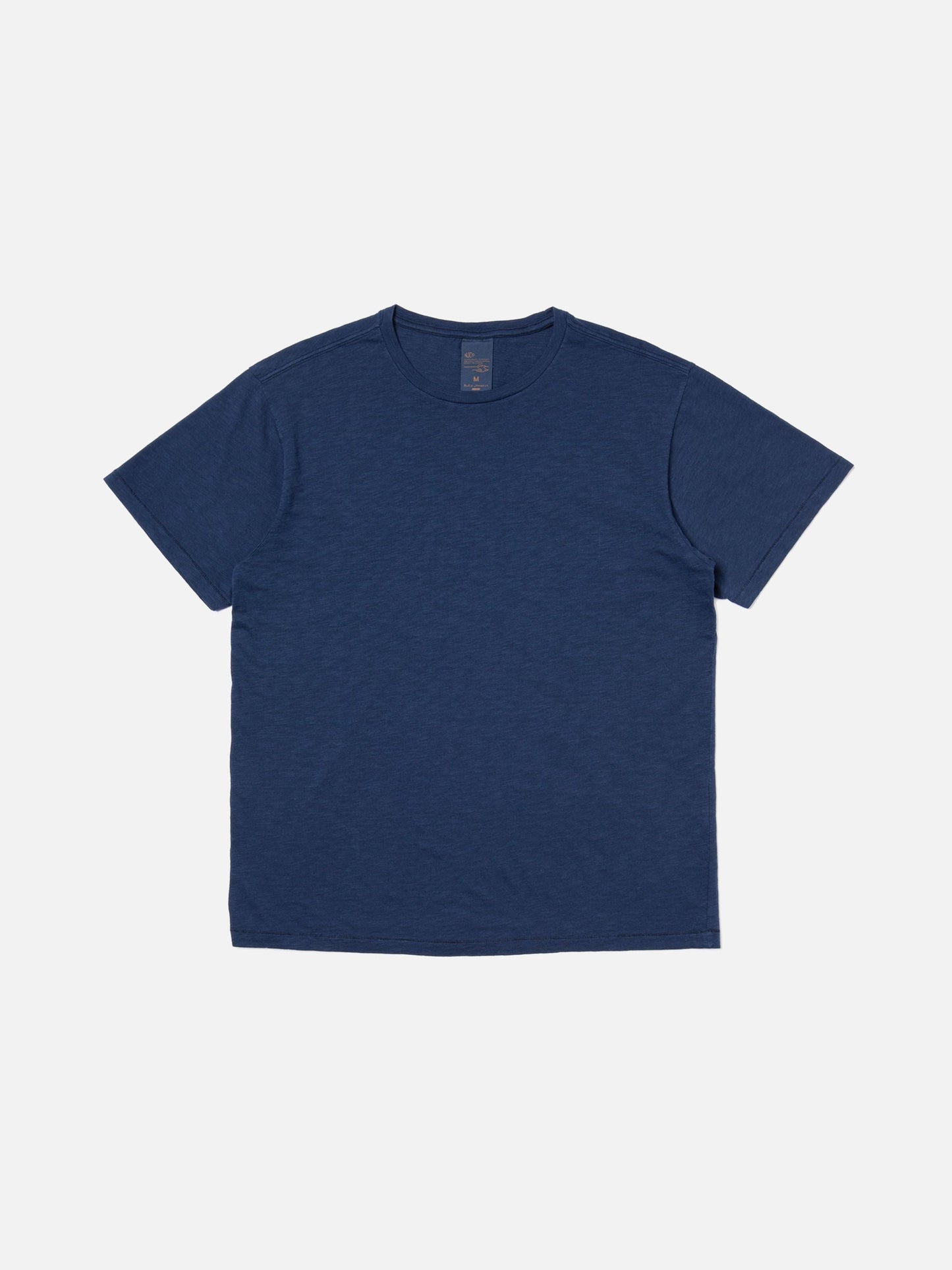 T-shirt en coton bio | Bleu marine "roffe t-shirt french bue"