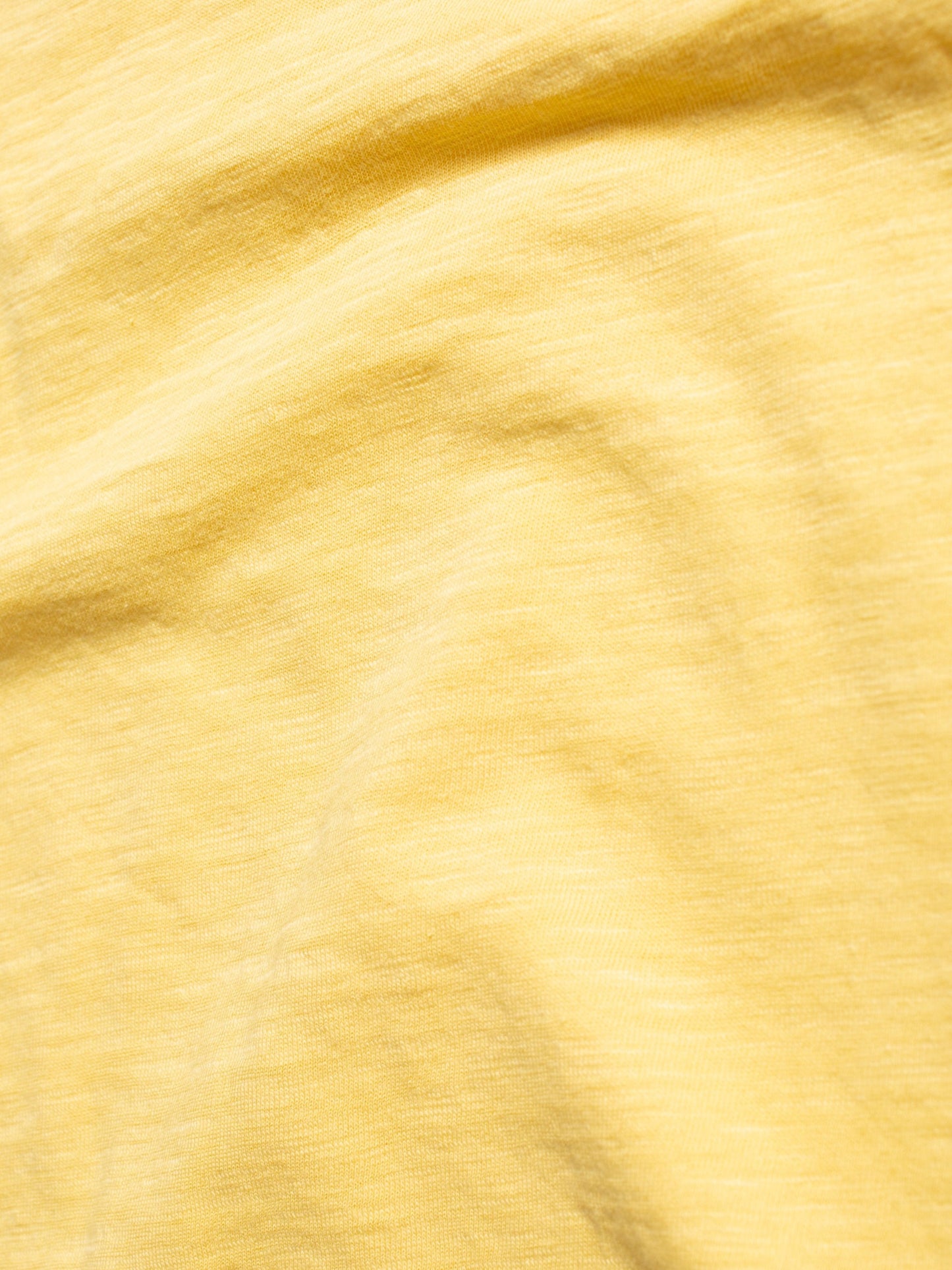 T-shirt en coton bio | jaune "roffe tee citra"