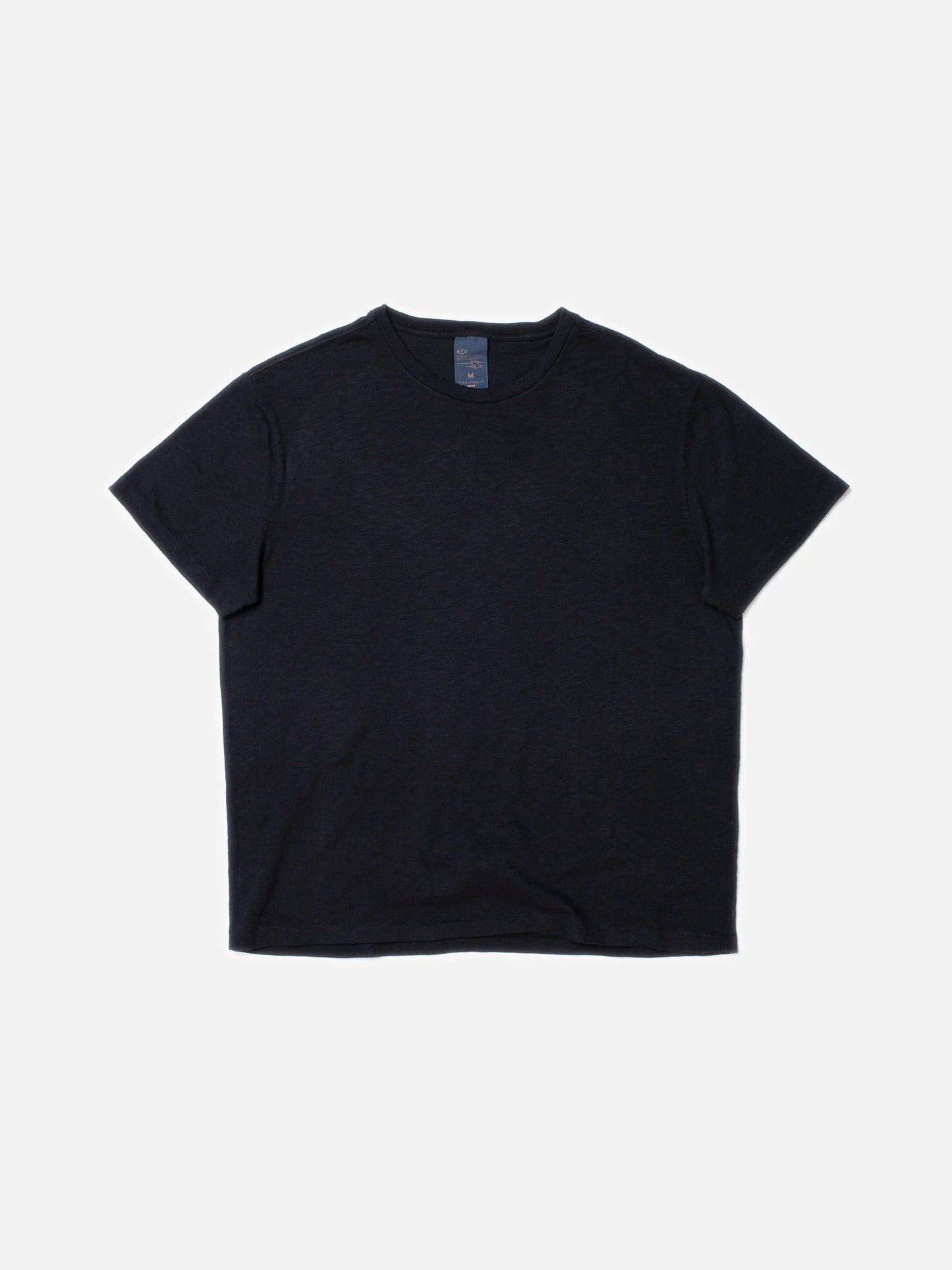 T-shirt en coton bio | Noir "roffe tee black"