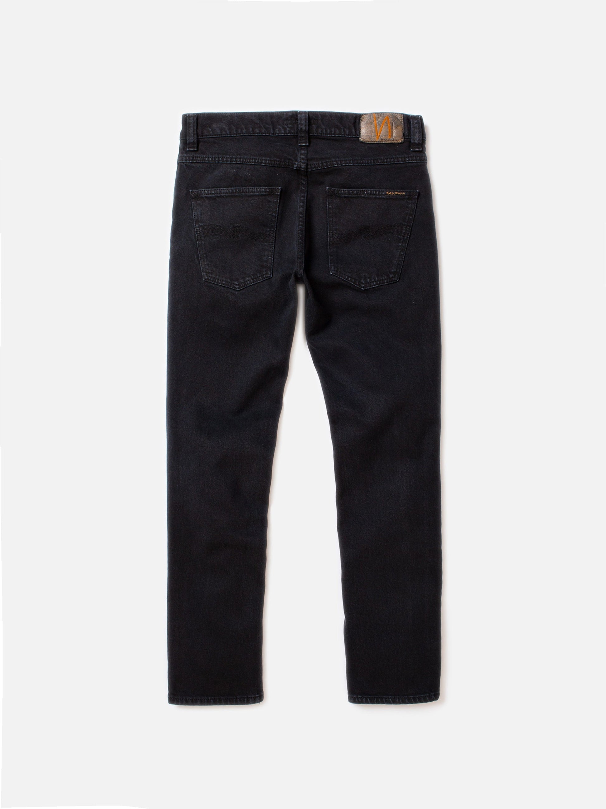 Jean slim en coton bio | Noir "grim tim matte black OD"