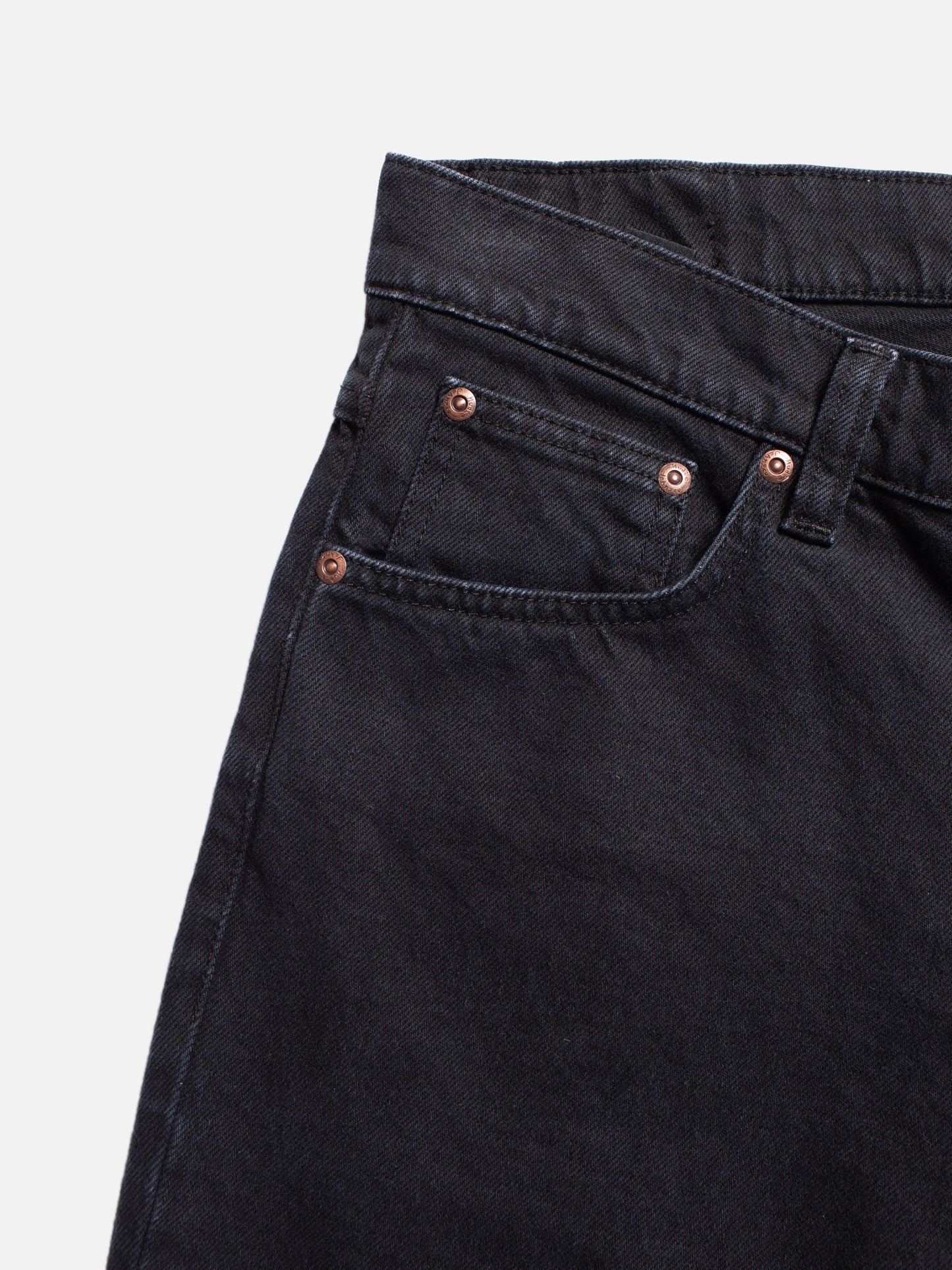 Jean slim en coton bio | Noir "grim tim matte black OD"