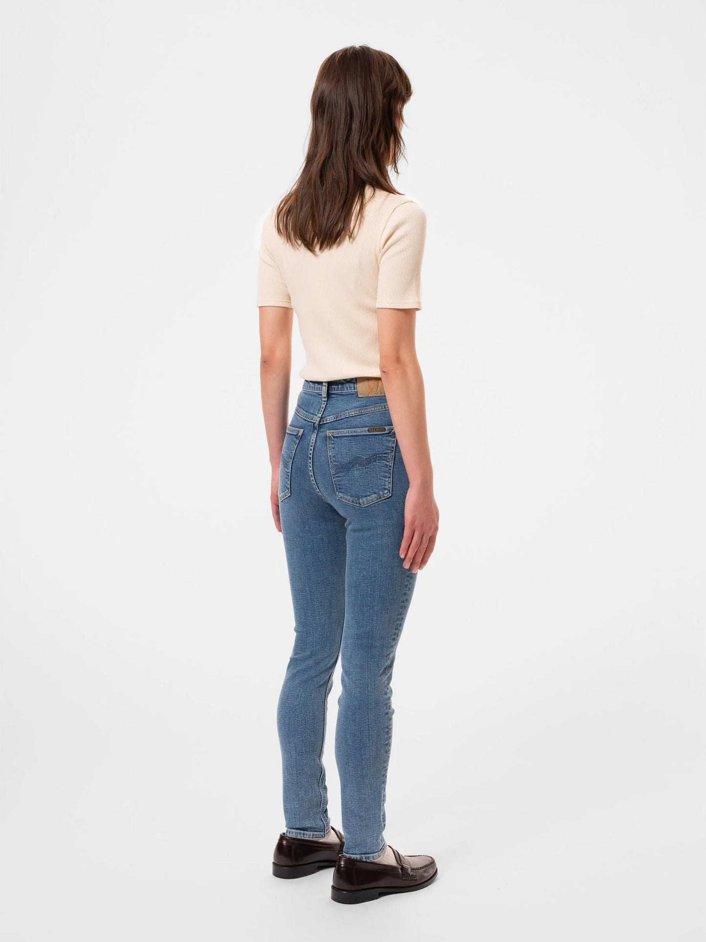 Jean skinny en coton bio | Bleu "hightop tilde everyday blue"