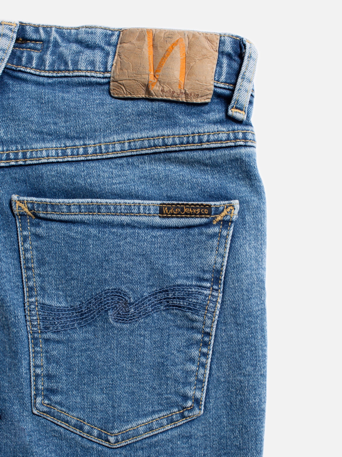 Jean skinny en coton bio | Bleu "hightop tilde everyday blue"