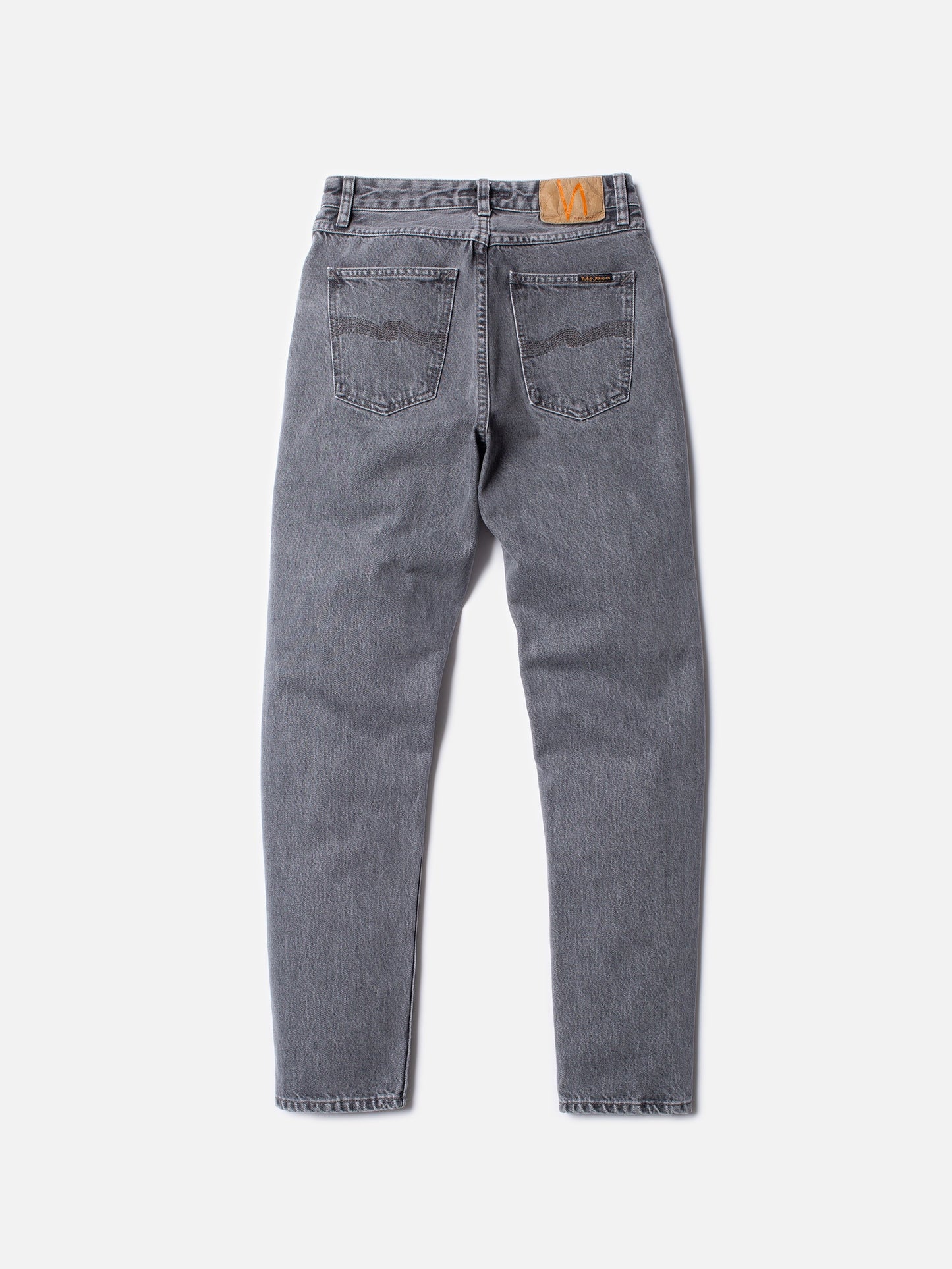 Jean mom en coton bio | Gris "breezy britt mountain grey"