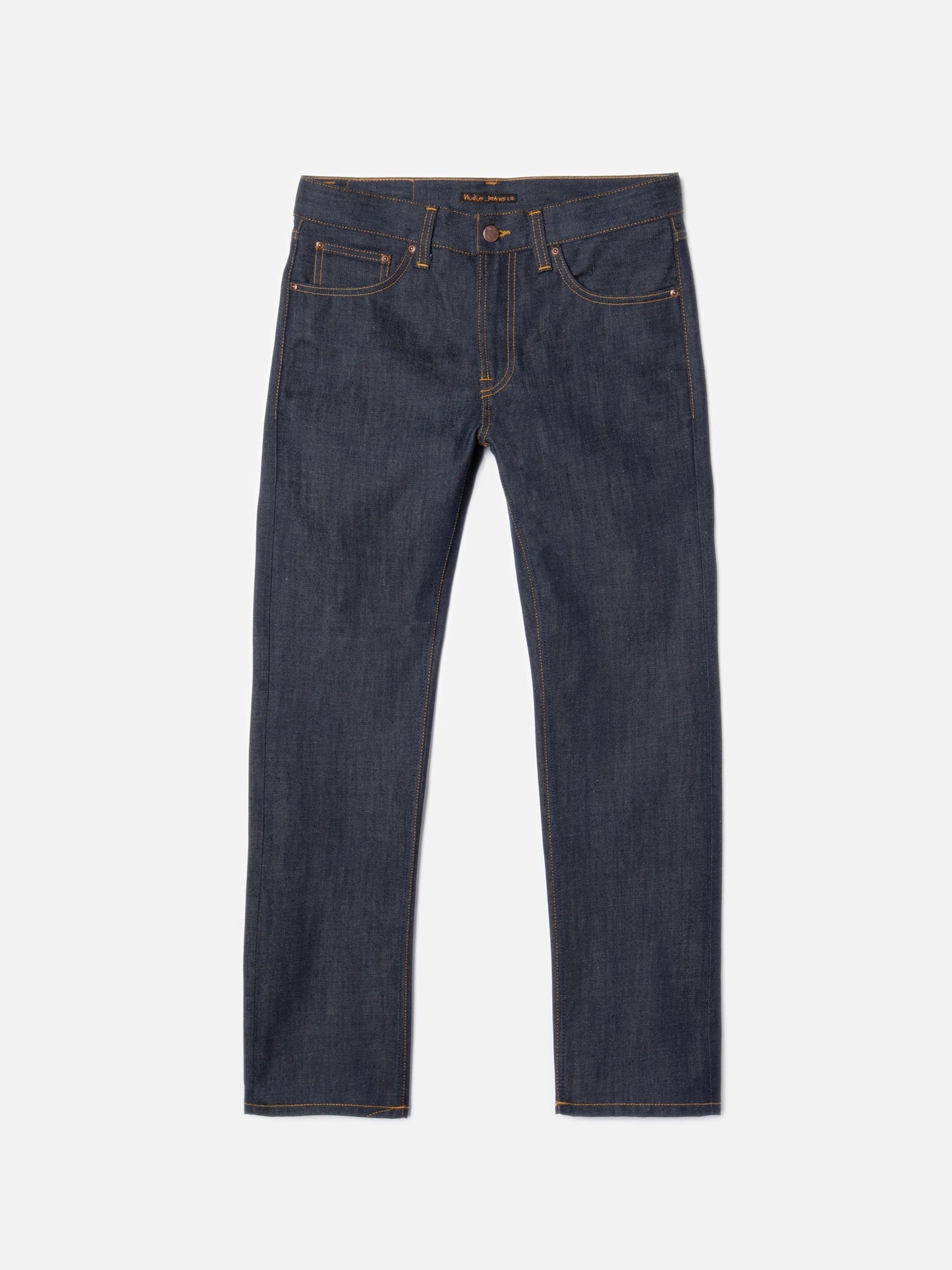Jean droit en coton bio | brut "gritty jackson dry old"