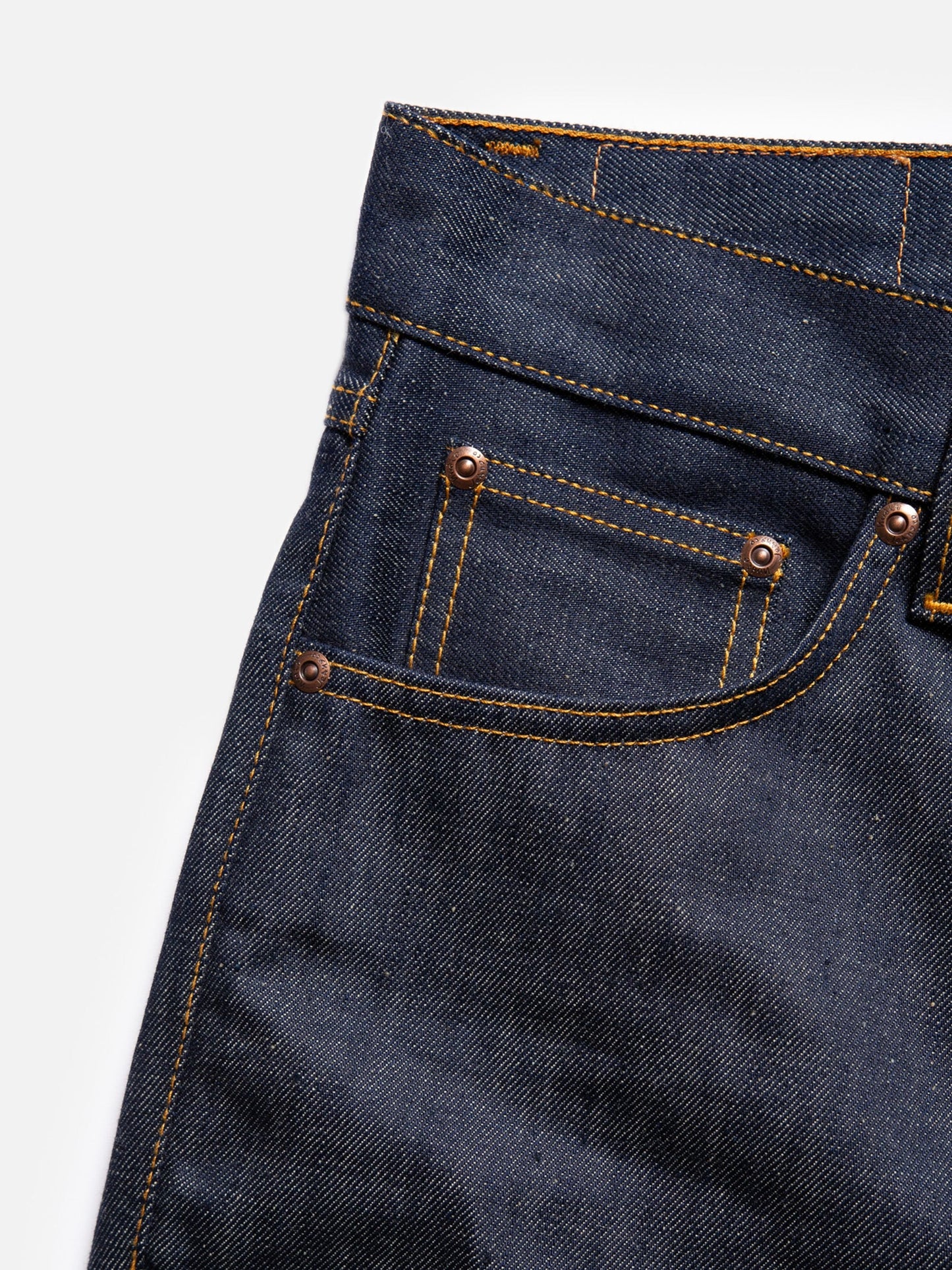 Jean droit en coton bio | brut "gritty jackson dry old"