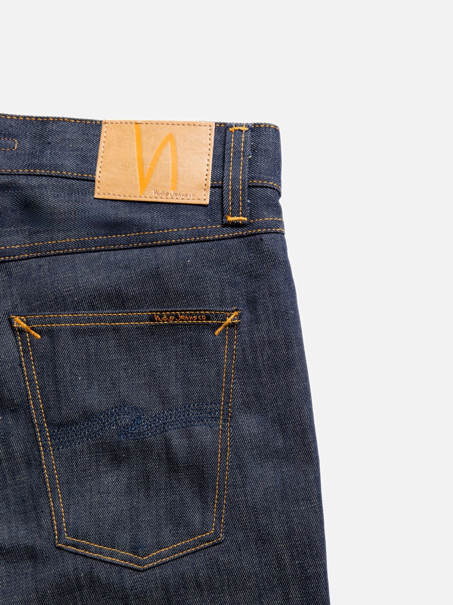 Jean droit en coton bio | brut "gritty jackson dry old"
