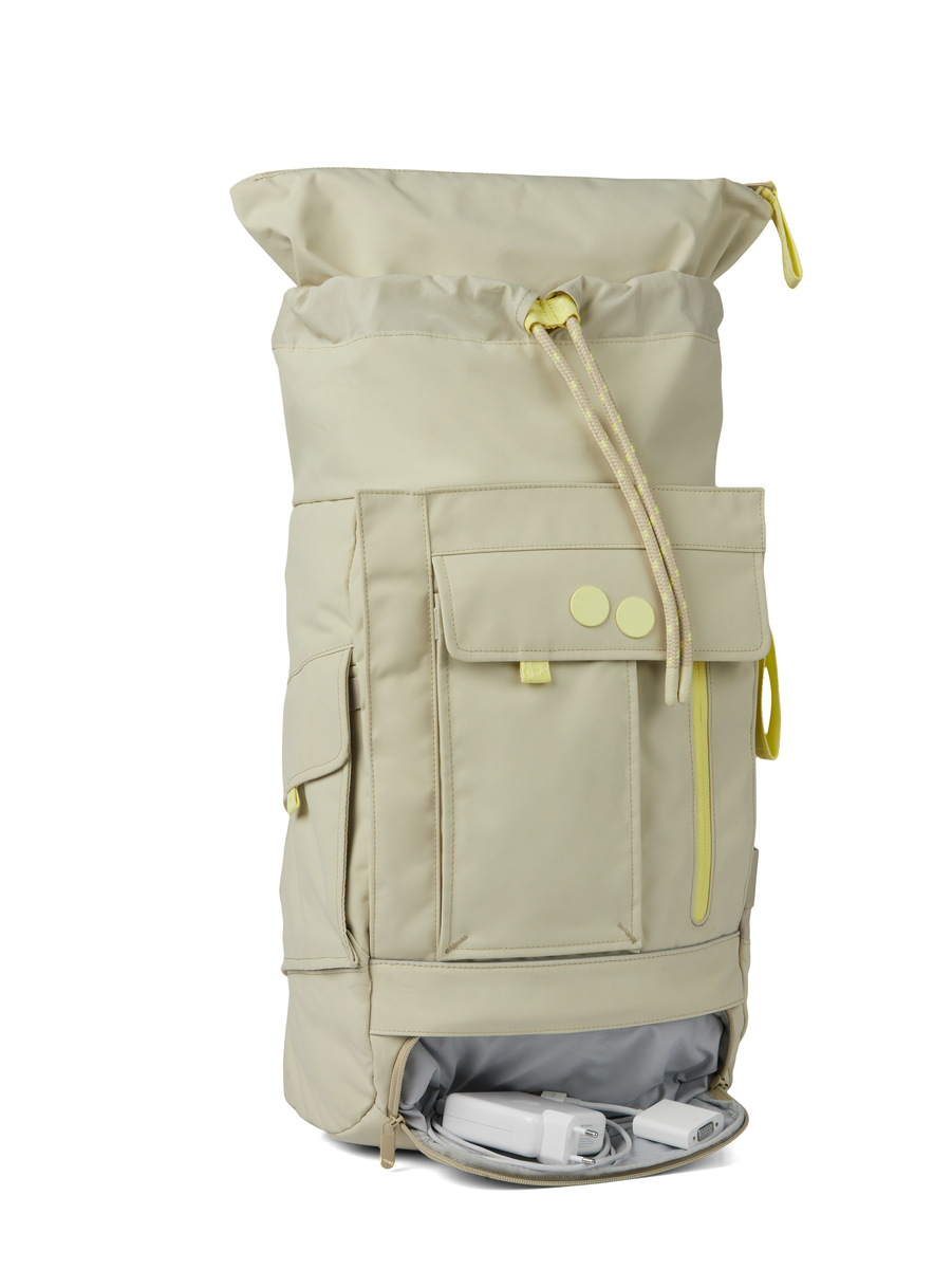 Sac à dos beige recyclé - Blok Medium construct