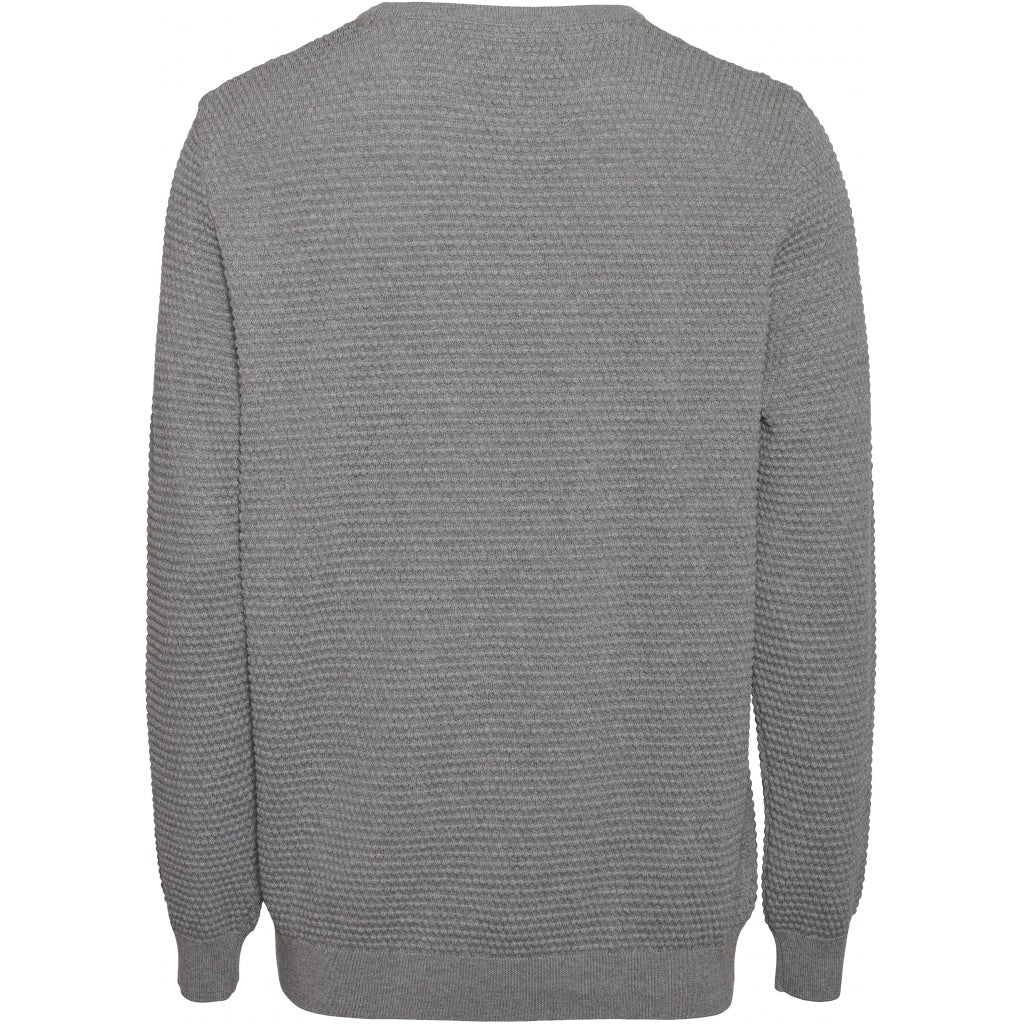 Pull gris en coton bio - Field
