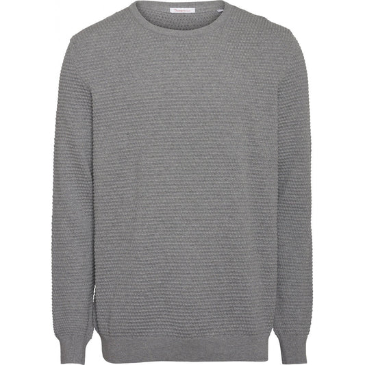 Pull gris en coton bio - Field