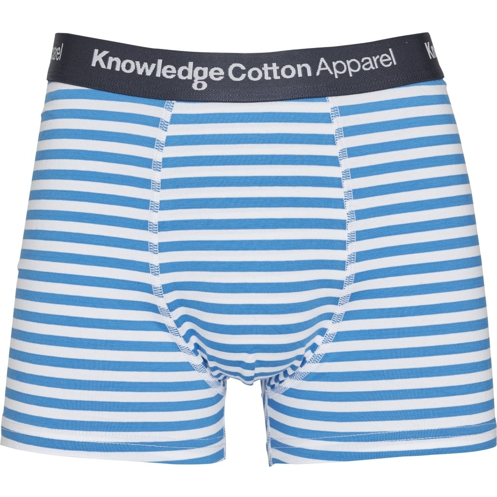 Pack 2 boxers rayé et bleu marine en coton bio- maple