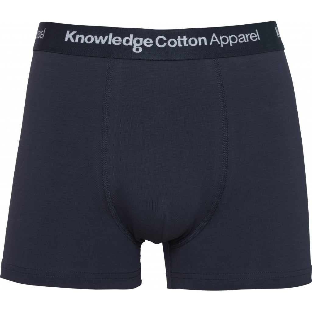 Pack 2 boxers rayé et bleu marine en coton bio- maple