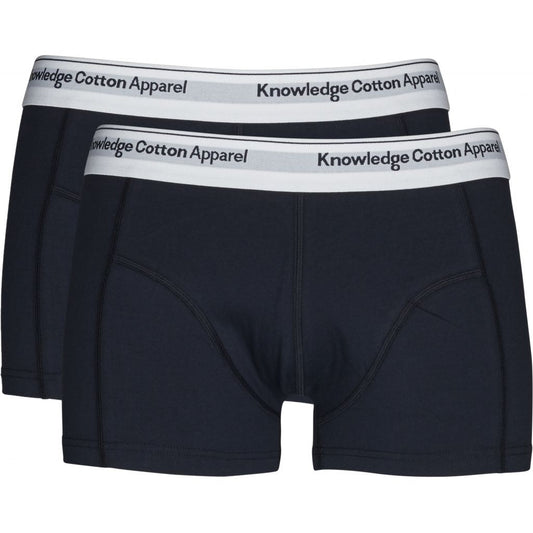 Pack boxers unis marine en coton bio