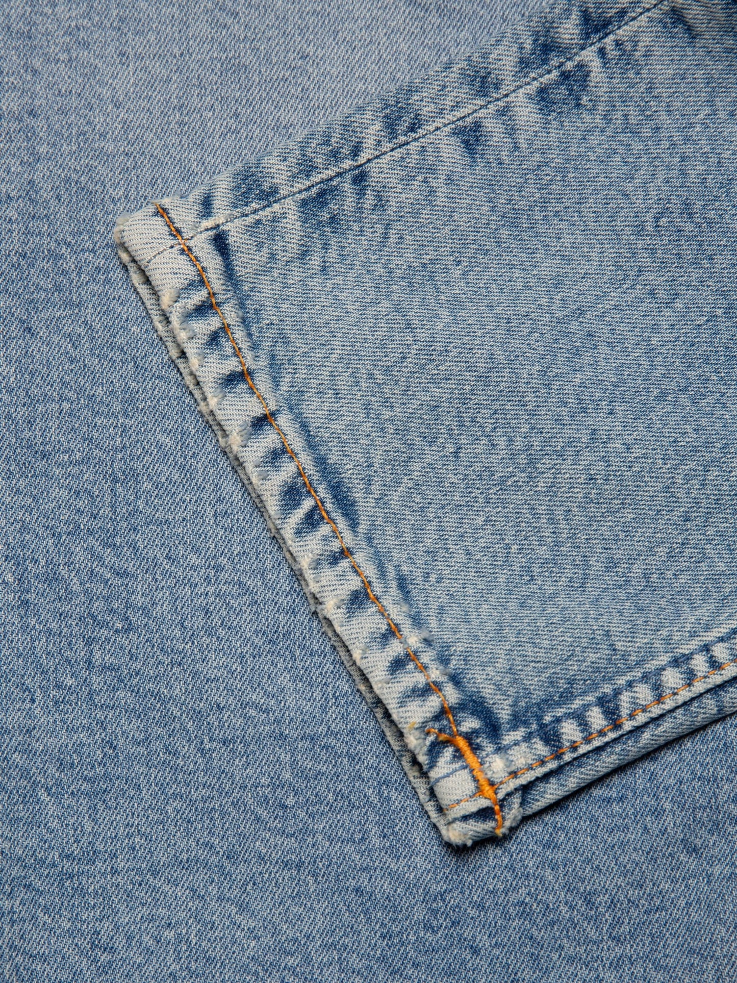 Jean slim en coton bio | bleu délavé "grim tim summer storms"
