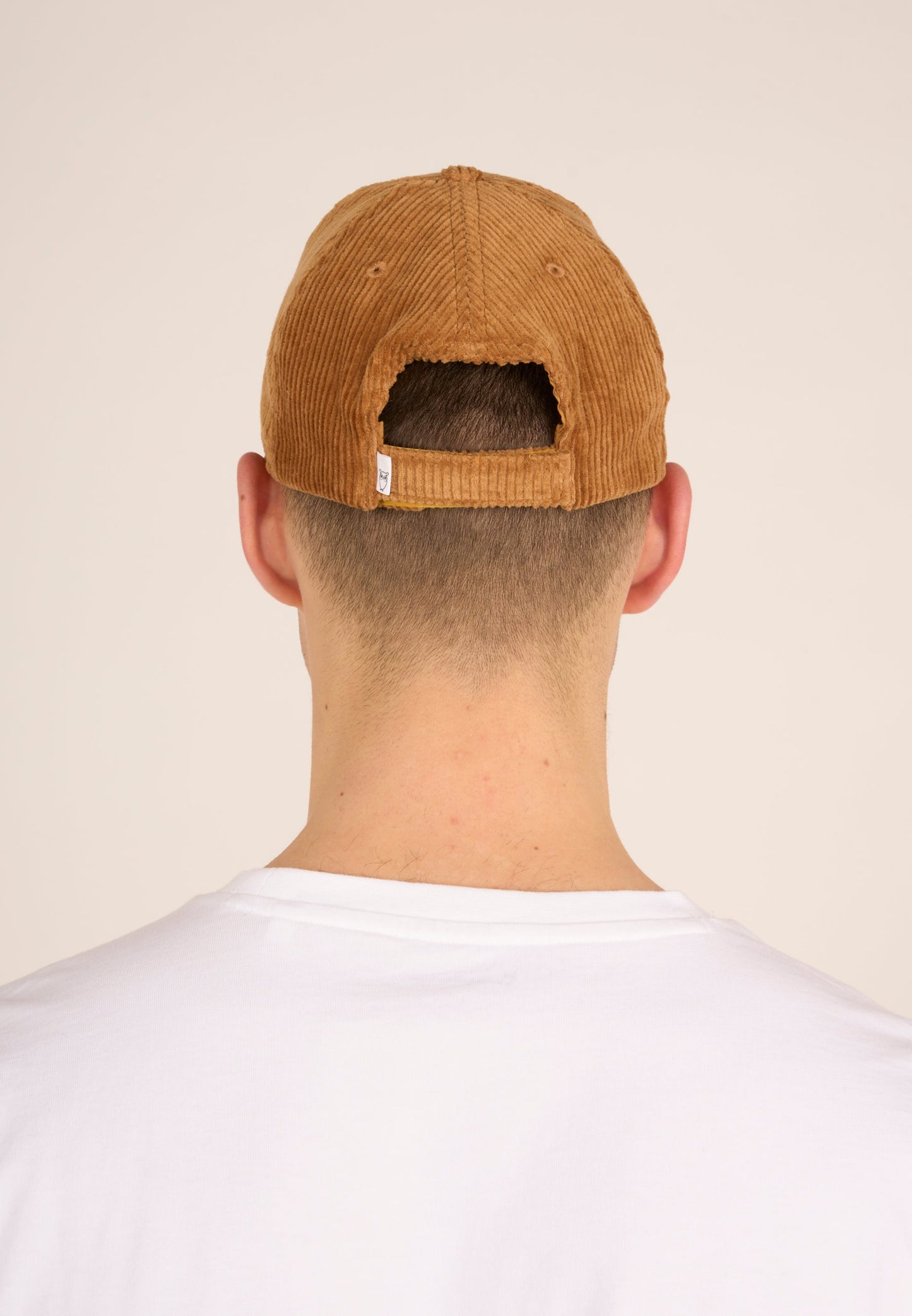 Casquette marron en velours de coton bio - 8 wales corduroy cap brown sugar