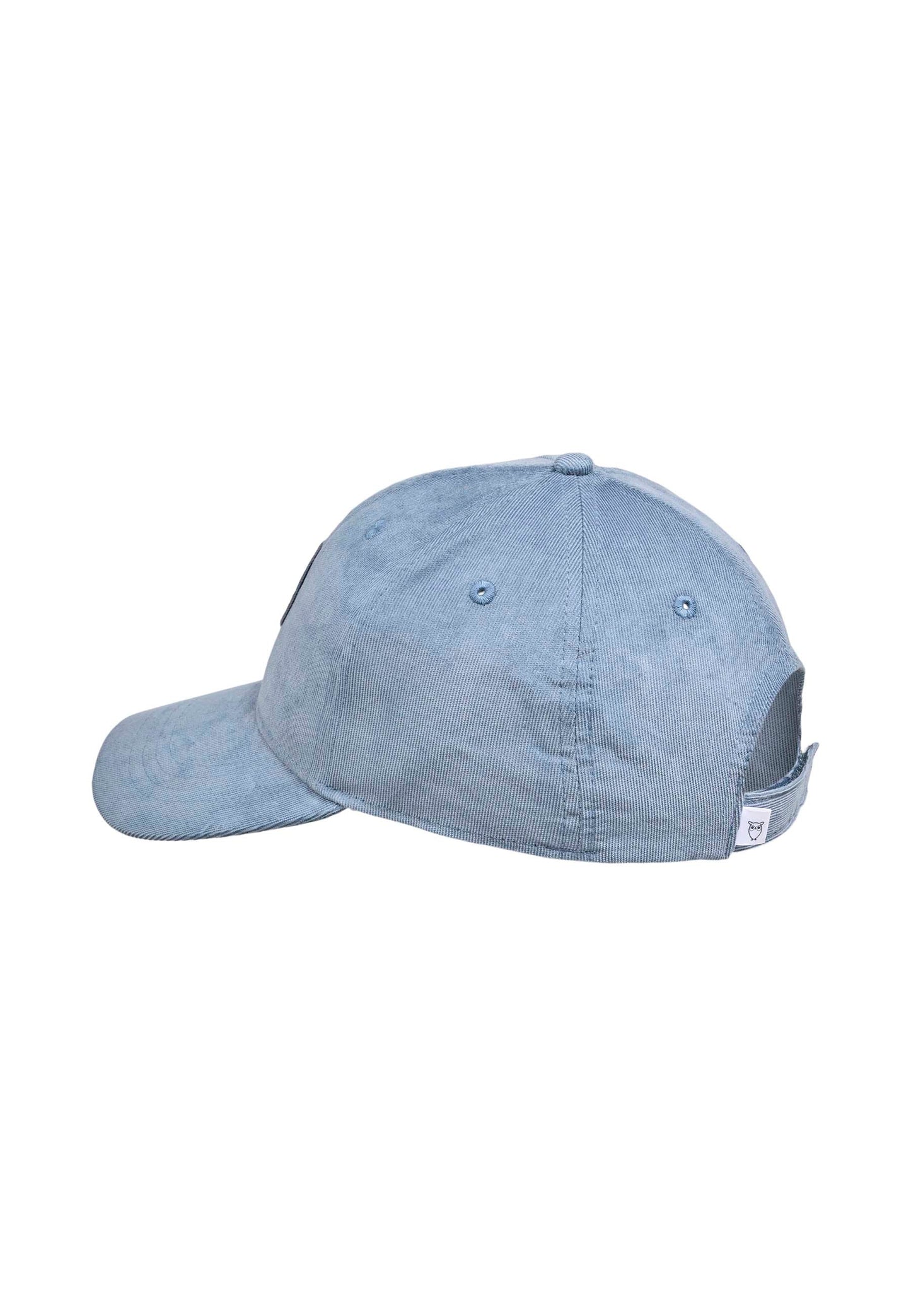 Casquette bleue velours fin en coton bio - baby cord cap china blue