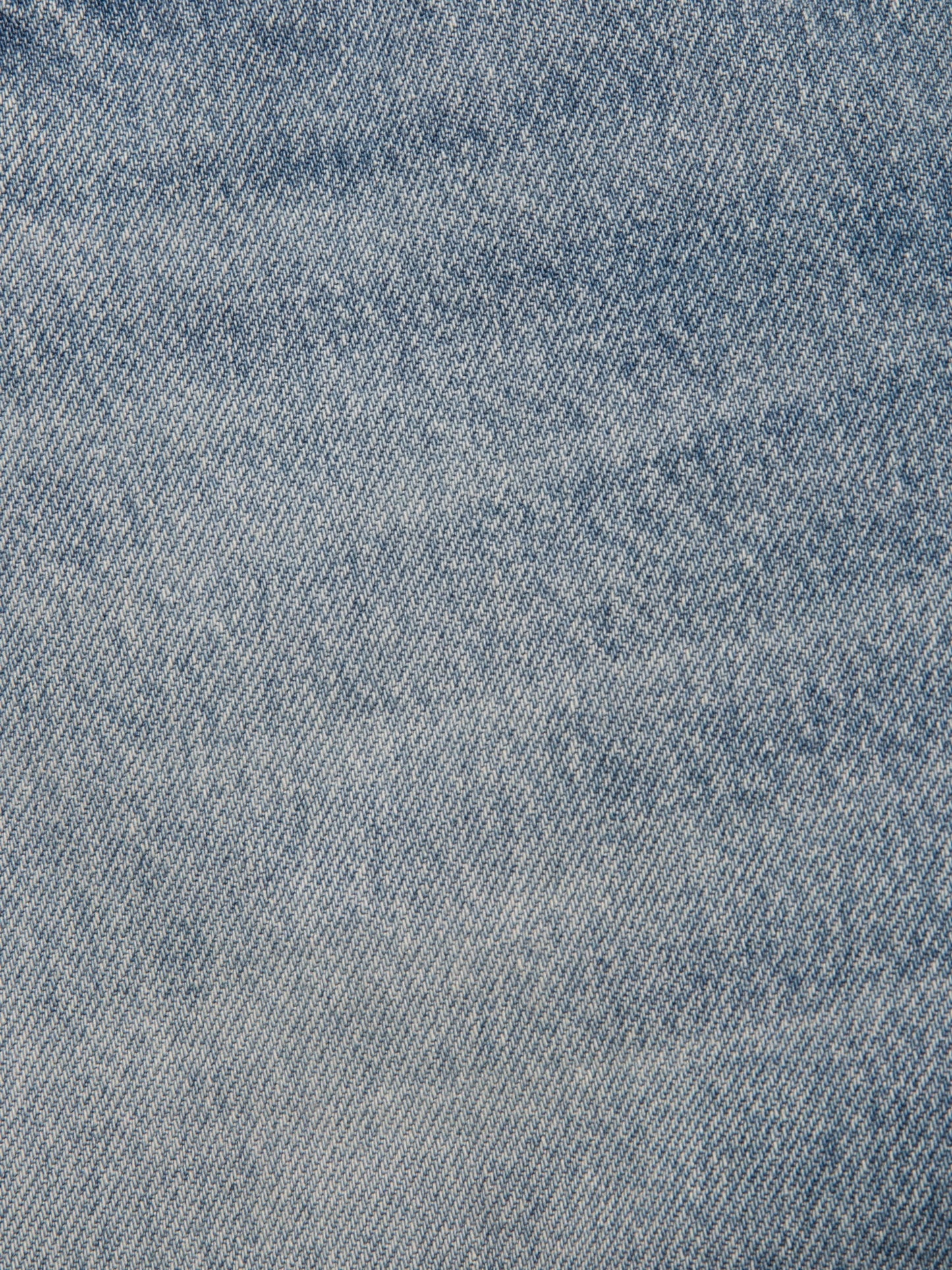 Jean droit en coton bio | bleu délavé 'shady sadie slow days'