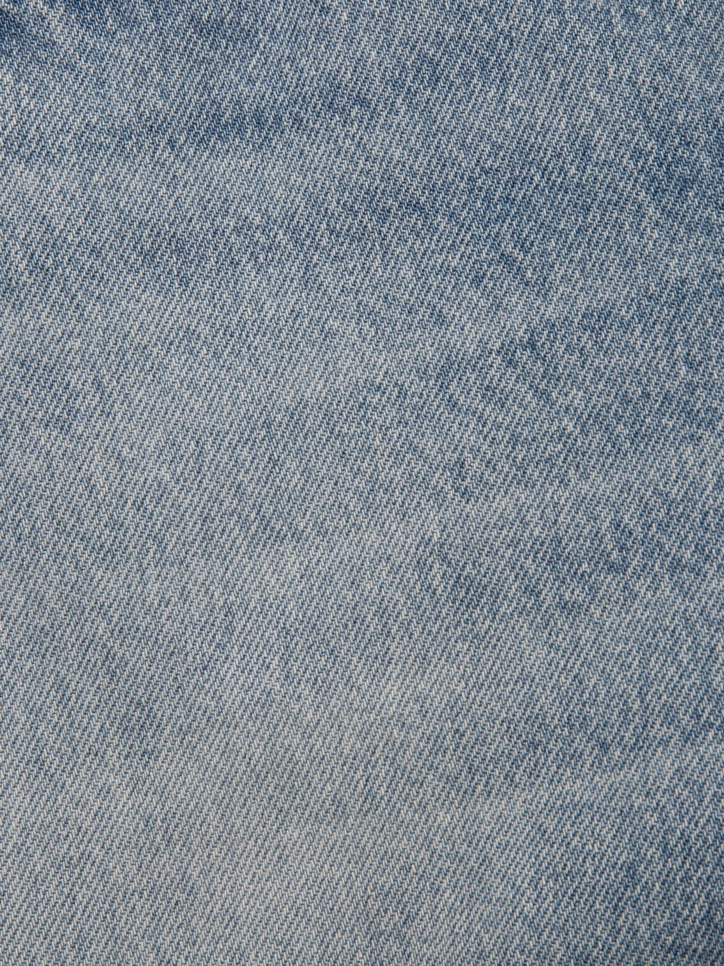 Jean droit en coton bio | bleu délavé "shady sadie slow days"