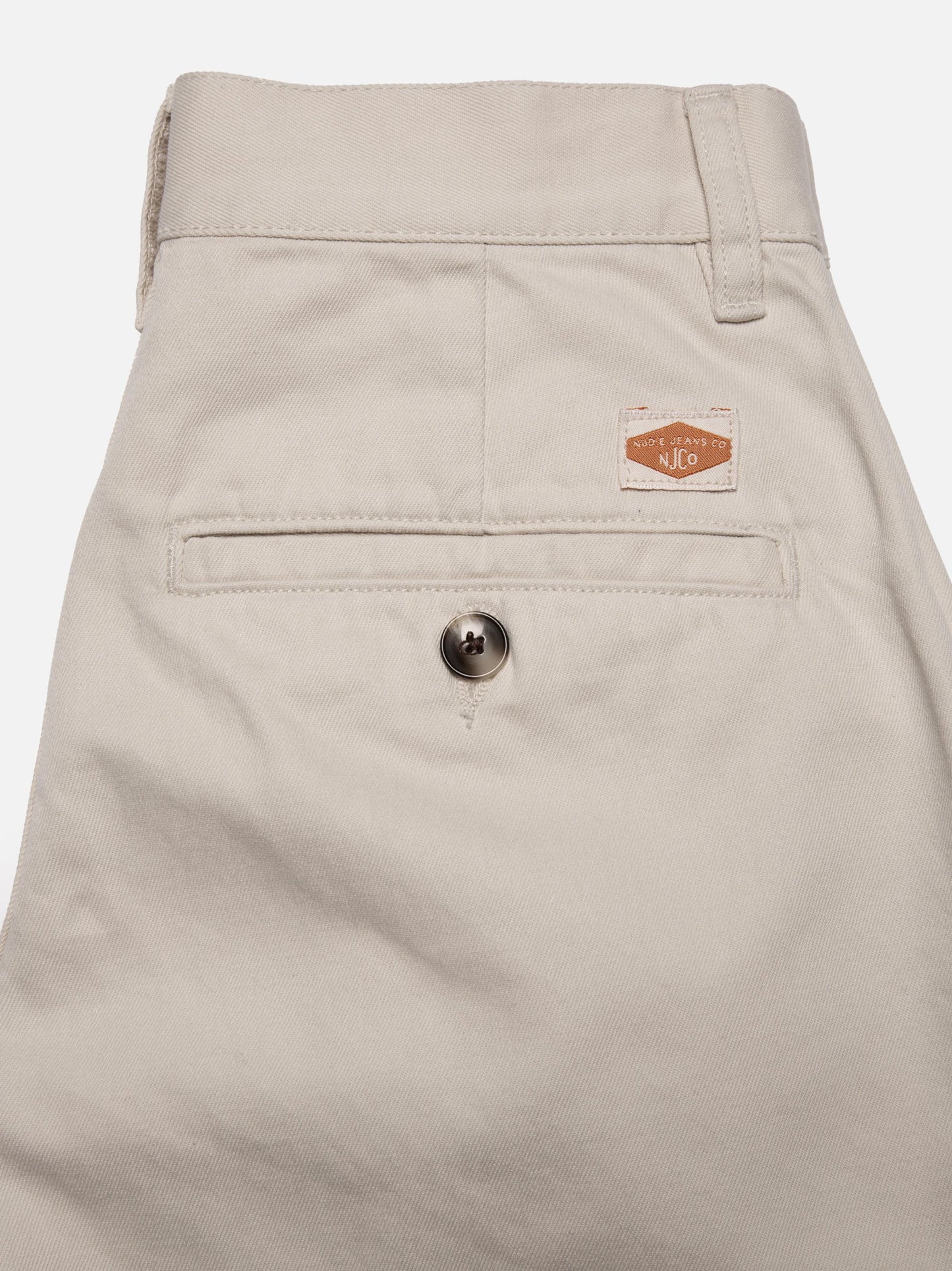 Pantalon ample en coton bio | écru "suki workwear sailor pants ecru"