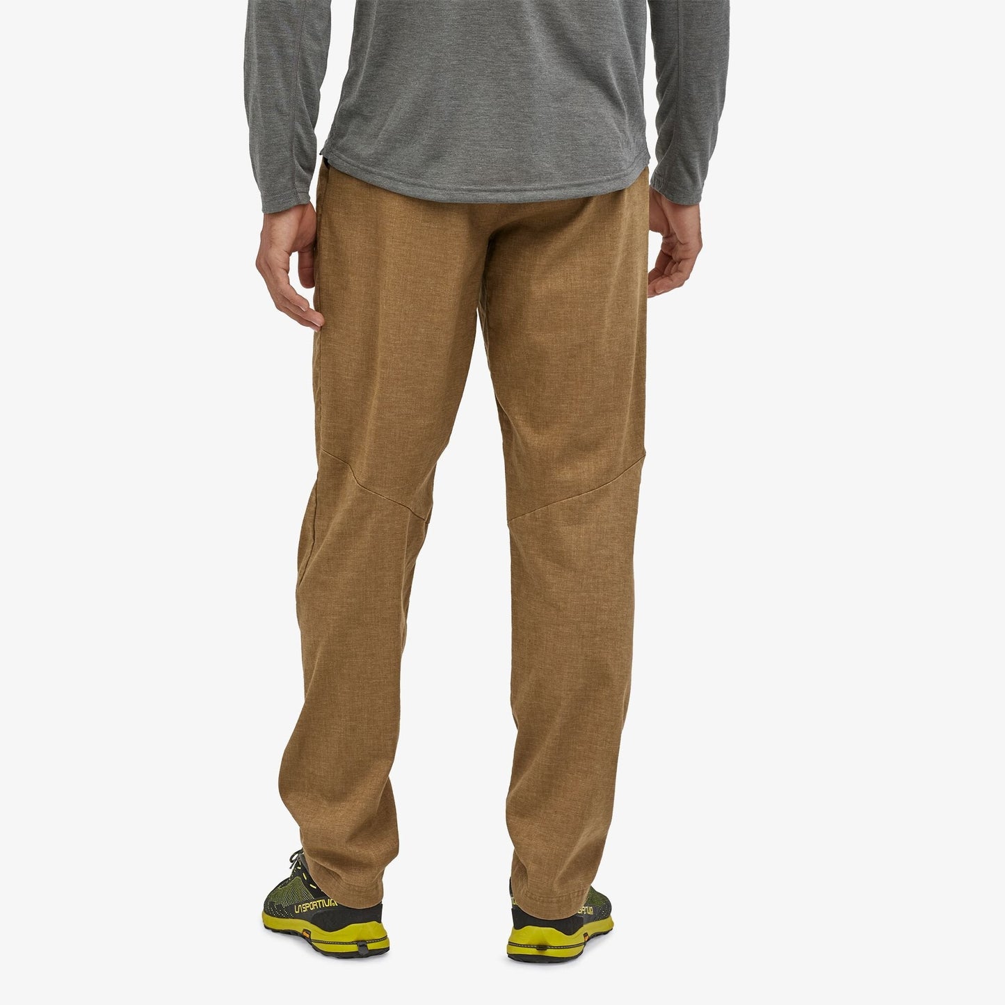 Pantalon marron en chanvre et polyester recyclé - Hampi rock