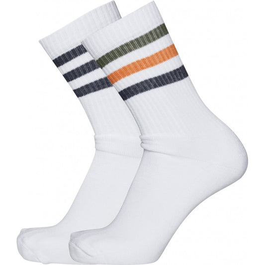 Pack chaussettes hautes sport en coton bio - 2 paires