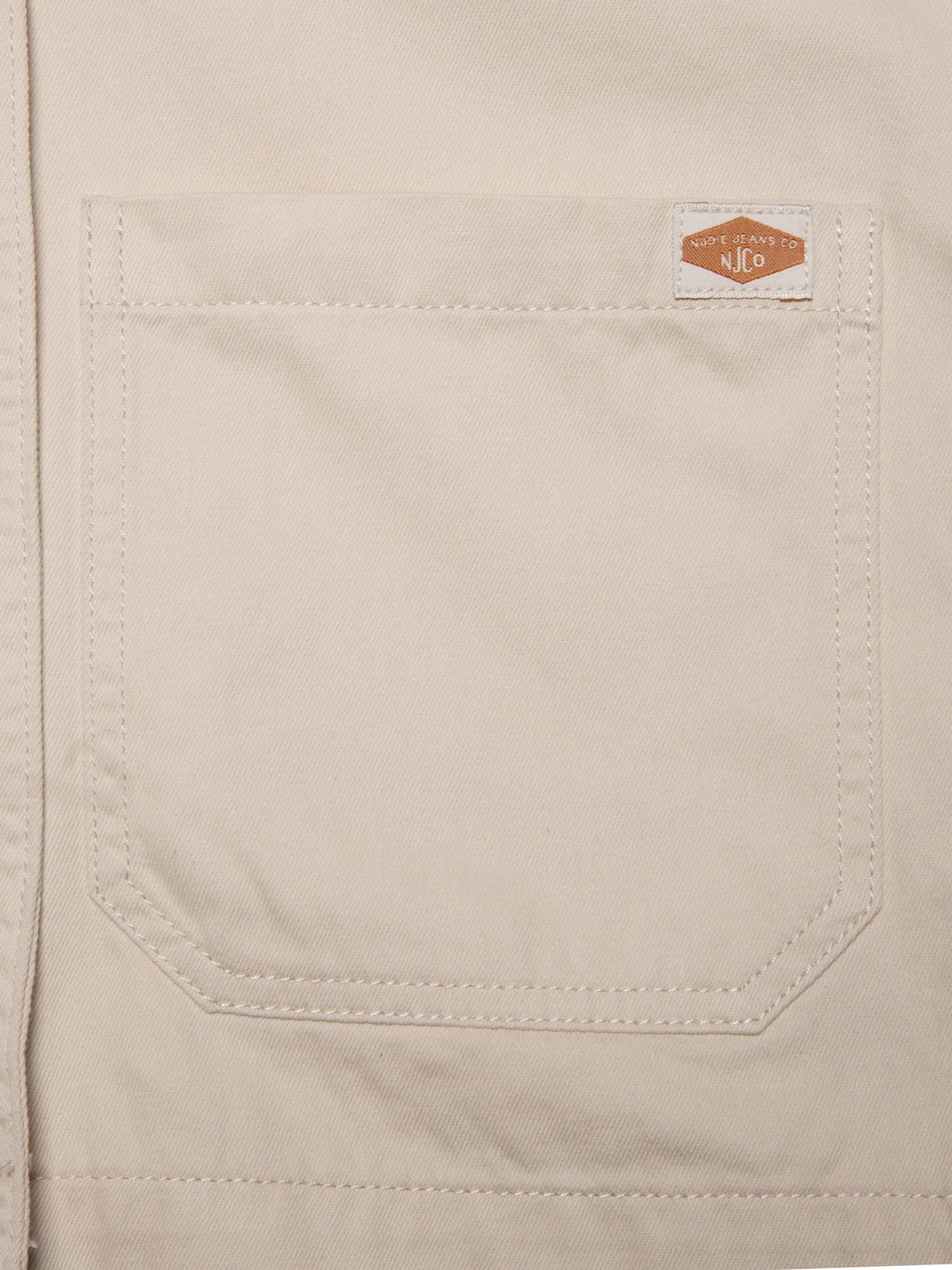 Veste workwear en coton bio | écru "bibbi workwear sailor jacket ecru"