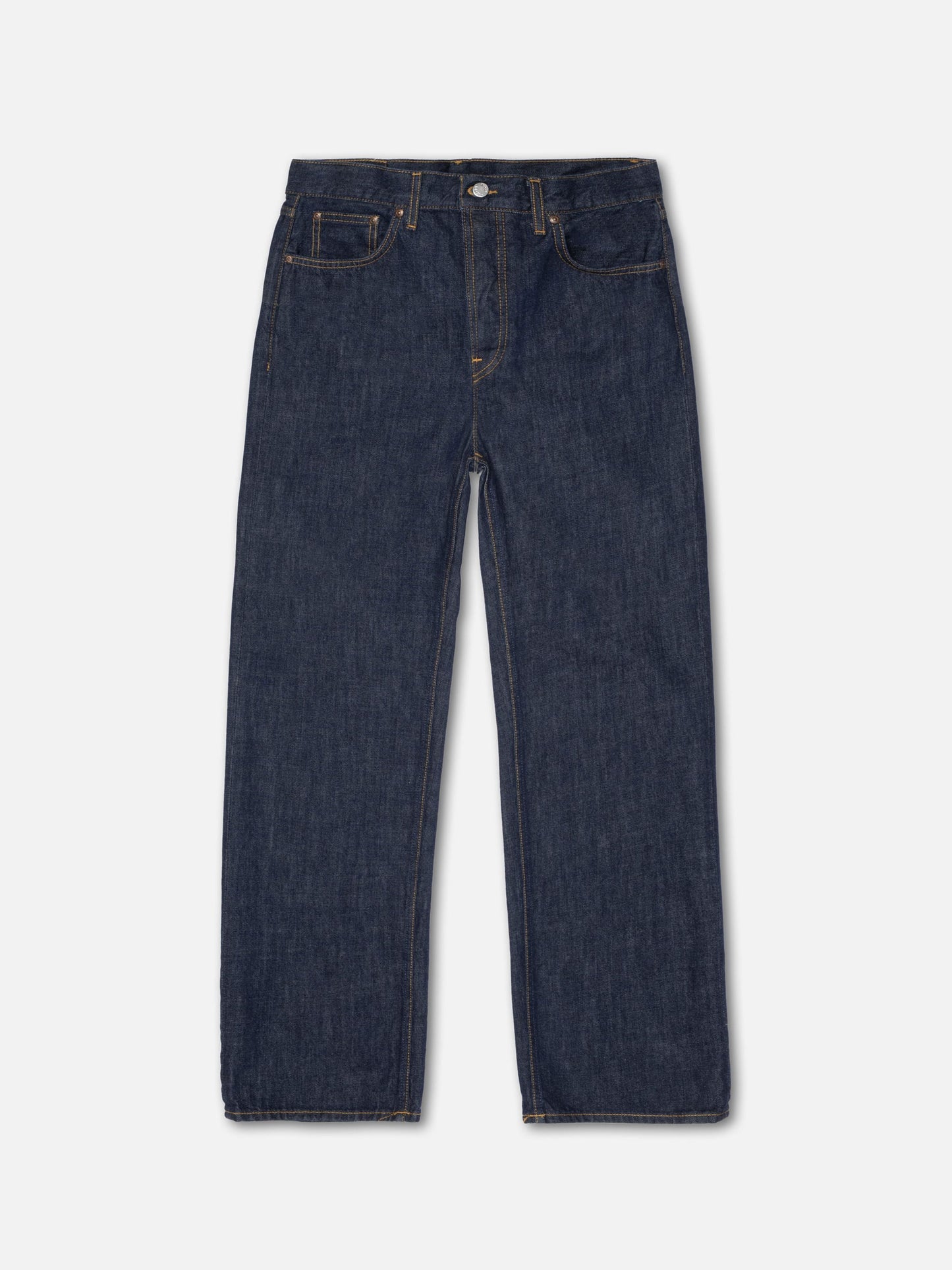 Jean ample en coton bio | bleu "tuff tony one wash one wash"
