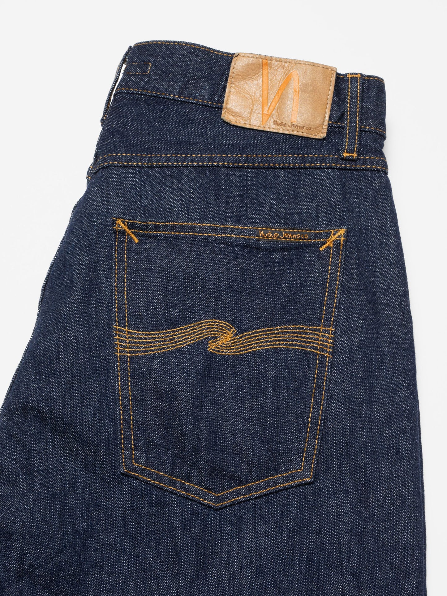 Jean ample en coton bio | bleu "tuff tony one wash one wash"