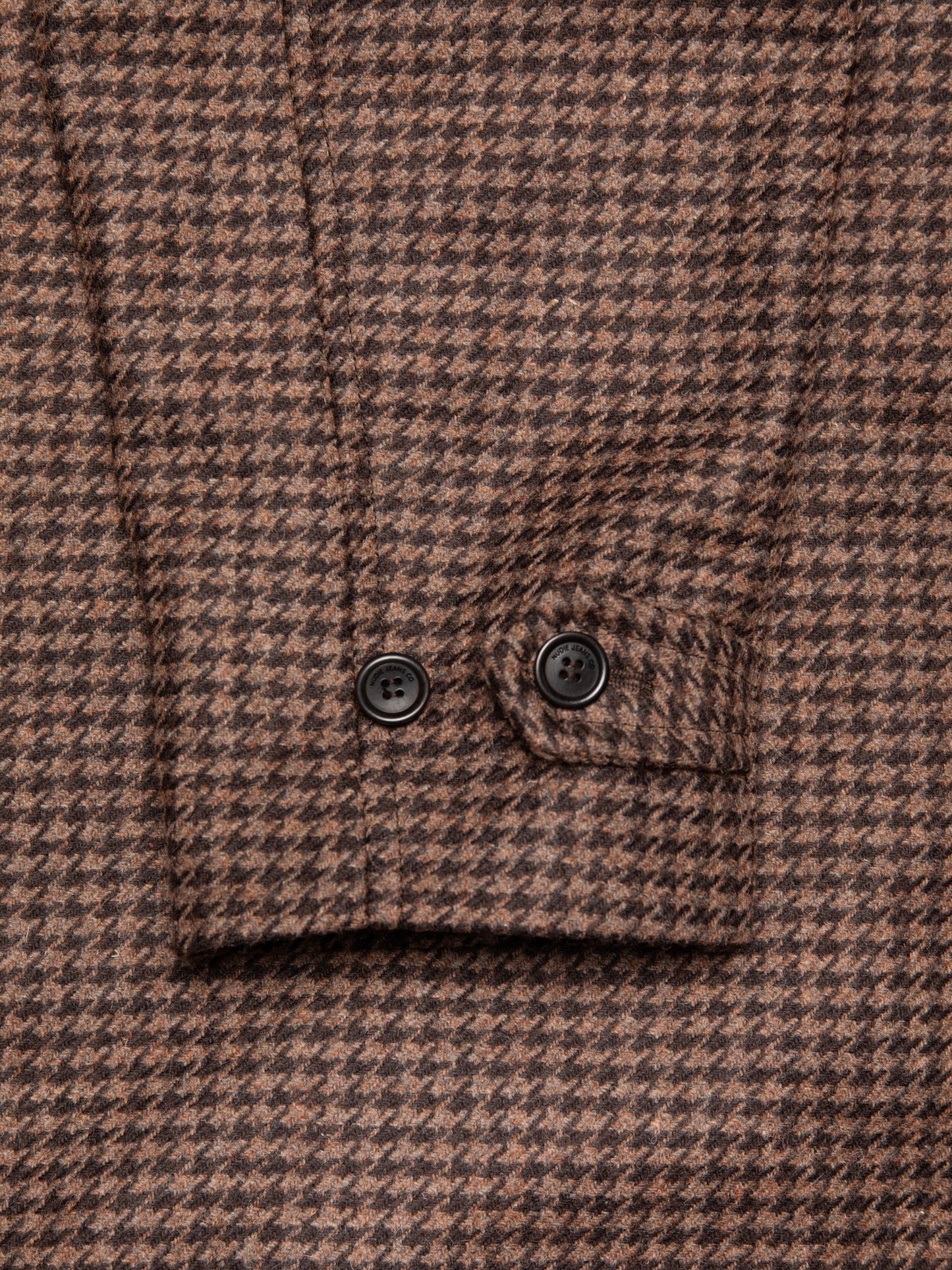 Manteau long en laine et polyester recyclé | marron "will overcoat brown"