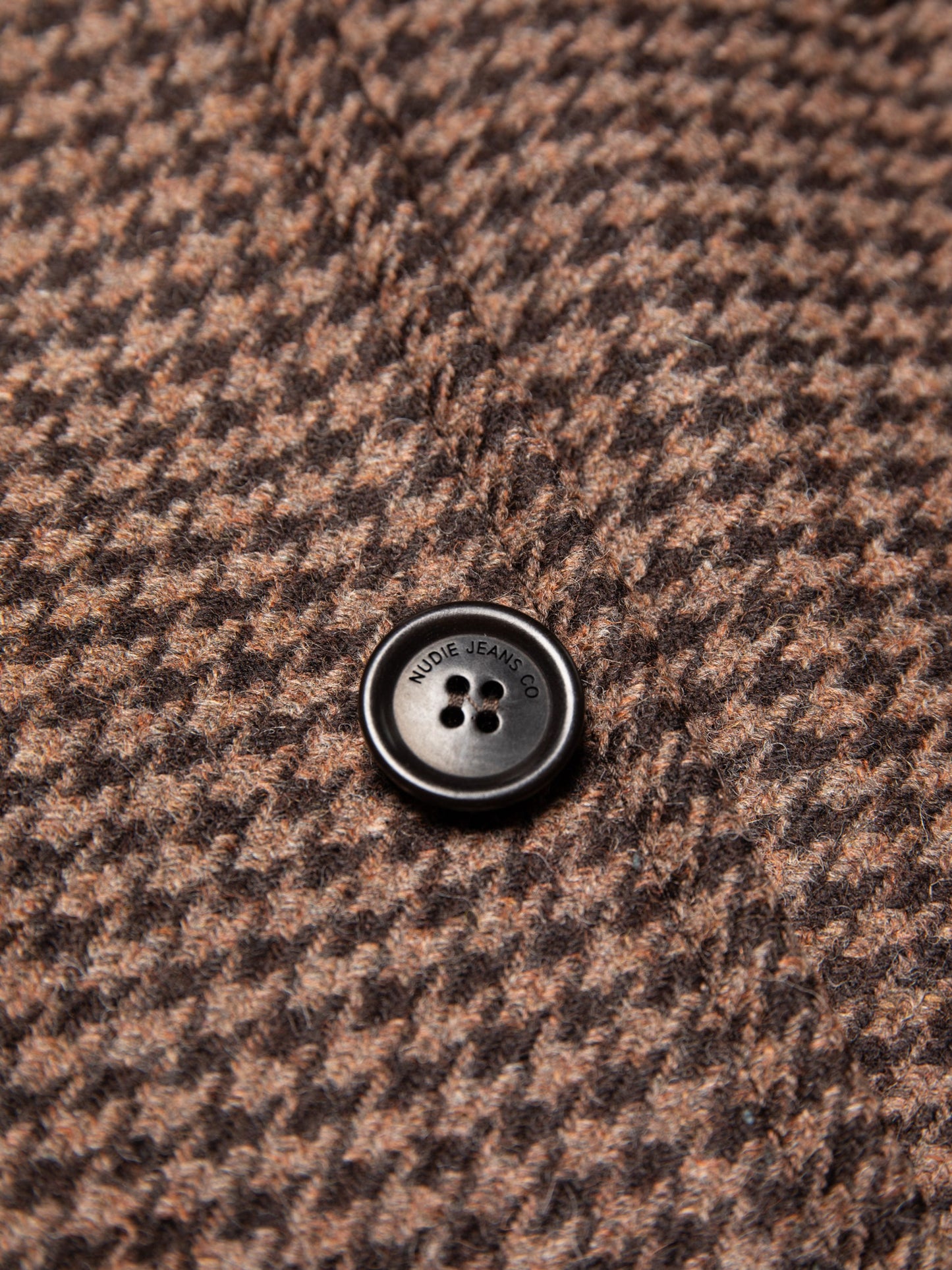 Manteau long en laine et polyester recyclé | marron "will overcoat brown"