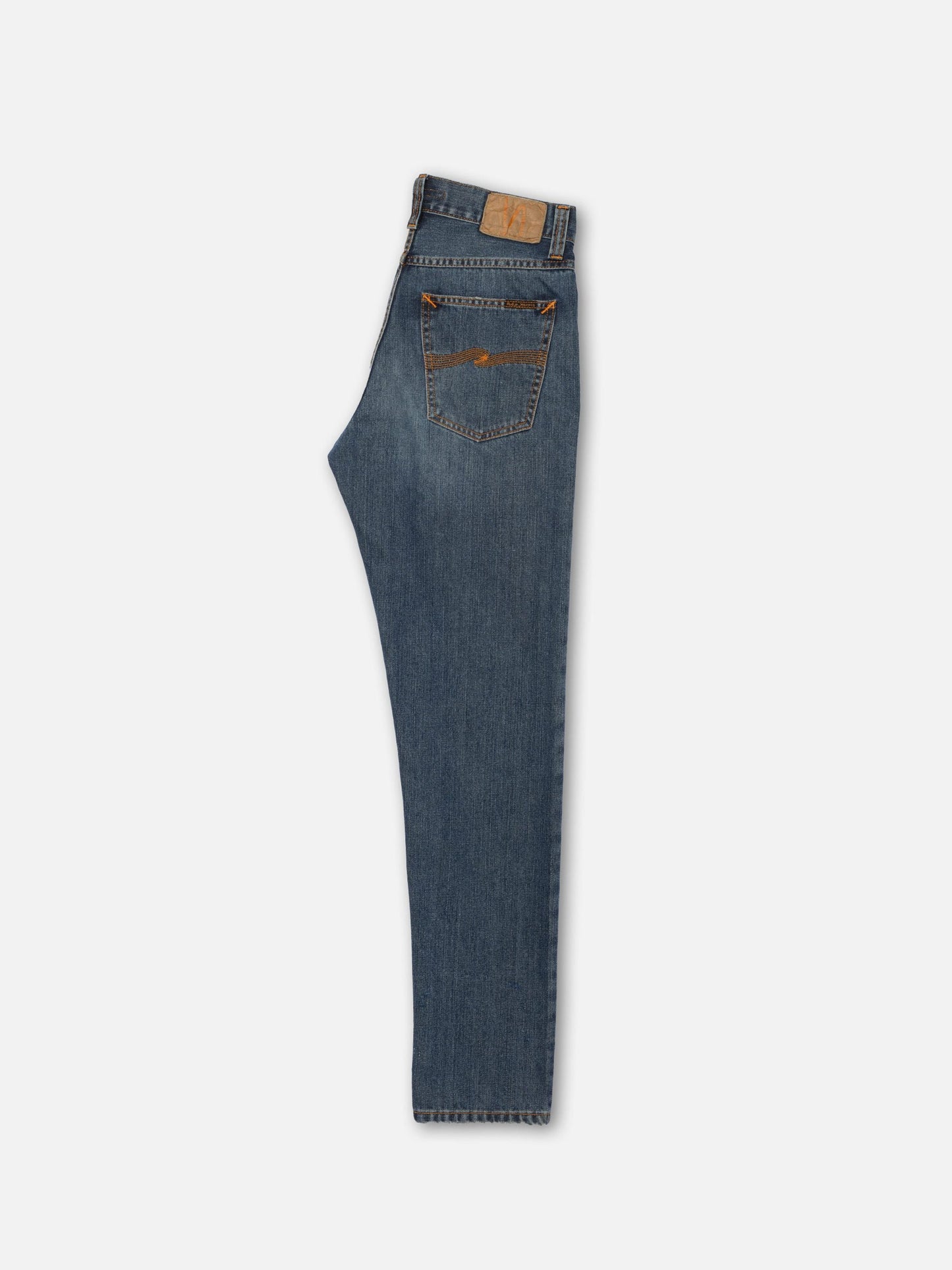 Jean fuselé en coton bio | bleu "steady eddie ii savage blue"