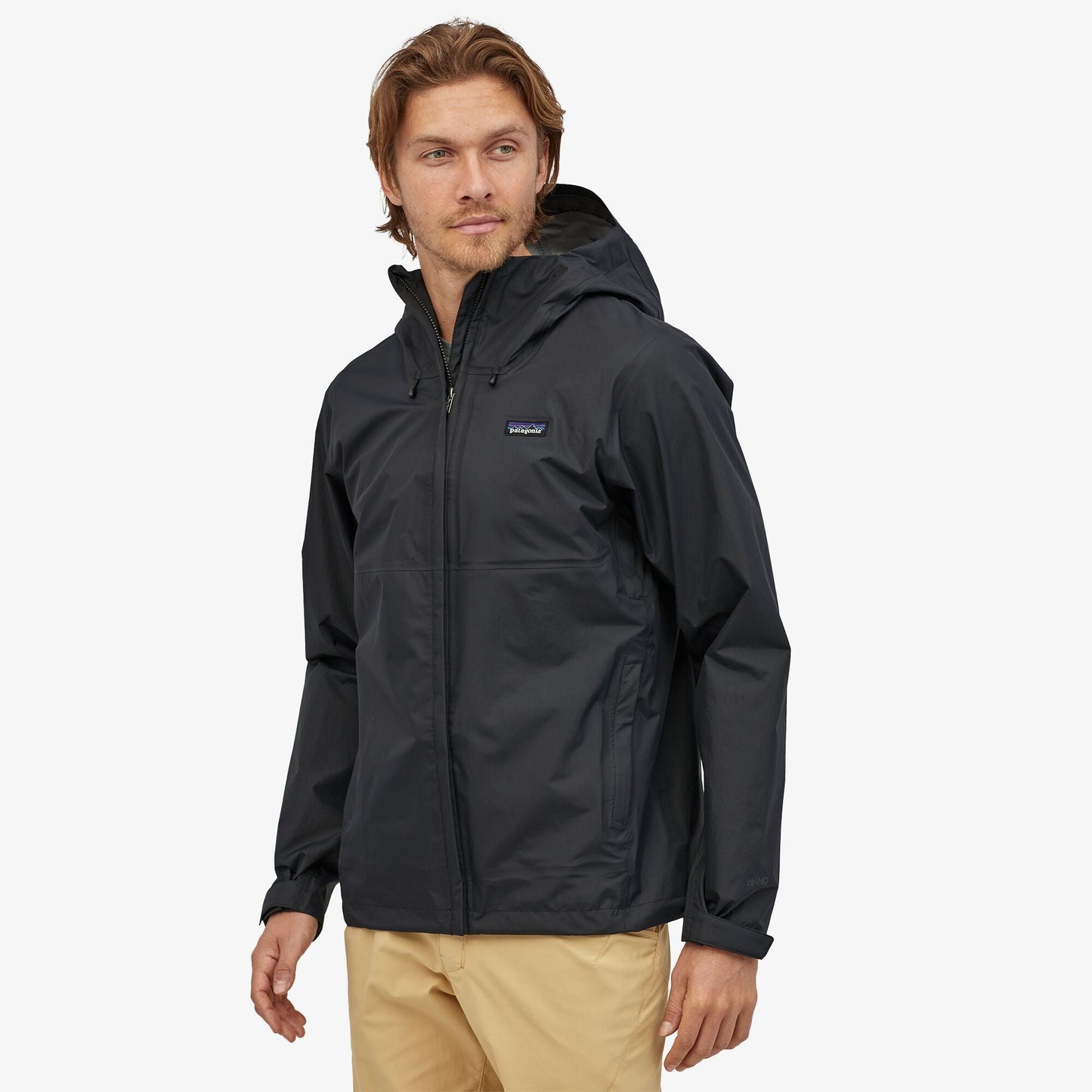 Veste imperméable noire en nylon recyclé - Torrentshell 3L