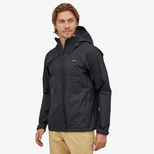 Veste imperméable noire en nylon recyclé - Torrentshell 3L