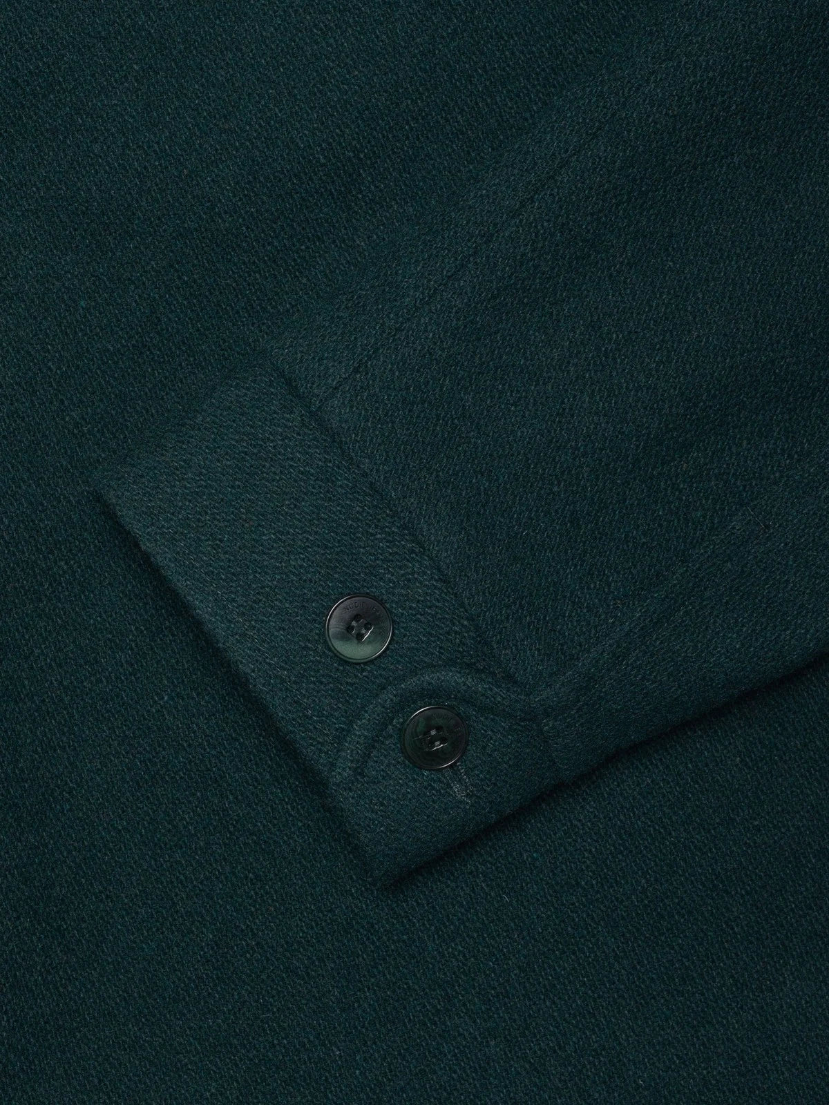 Veste en laine recyclée | vert "blake wool jacket - racing green"