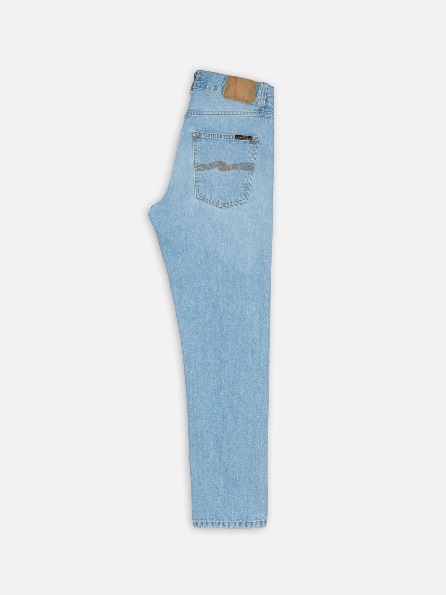 Jean droit en coton bio | bleu "gritty jackson blue treasure"