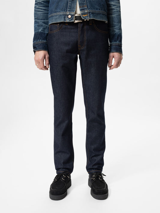 Jean slim en coton bio | brut "solid ollie dry abyss"