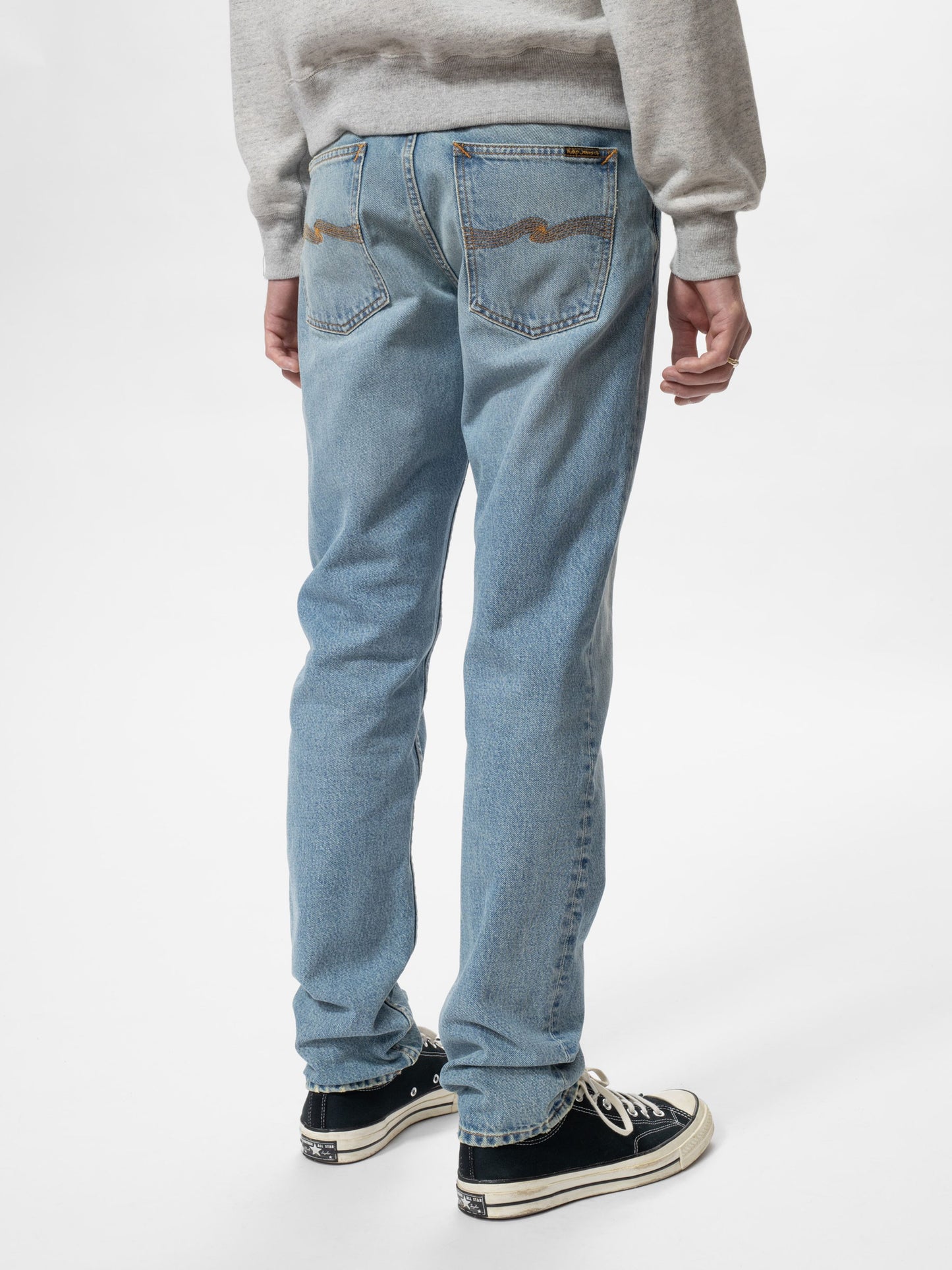 Jean fuselé en coton bio | steady eddie ii long lost - long lost