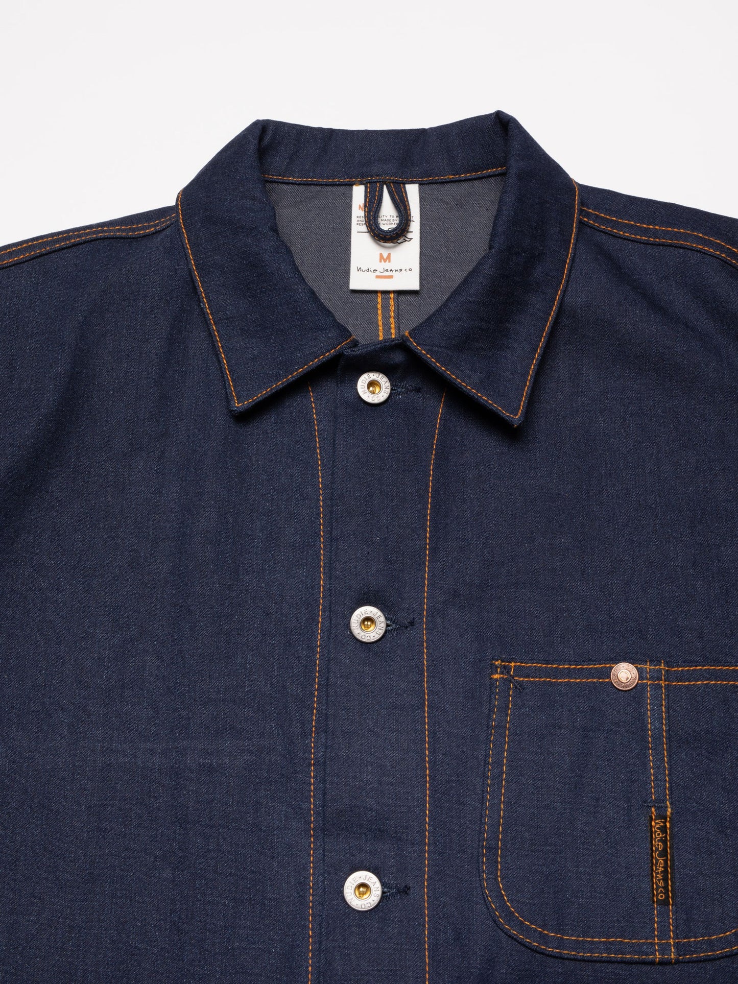 Veste denim workwear en coton bio | "howie painter denim jacket - light"