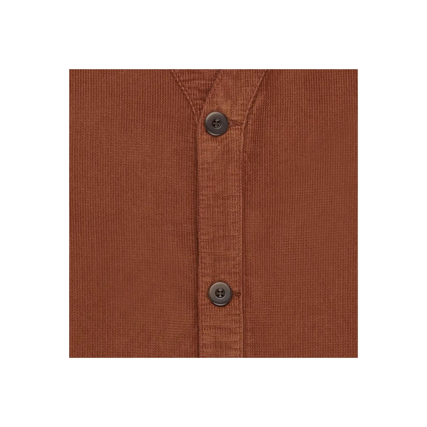 Cardigan épais en coton bio |rouille "auburn ekhi jacket"