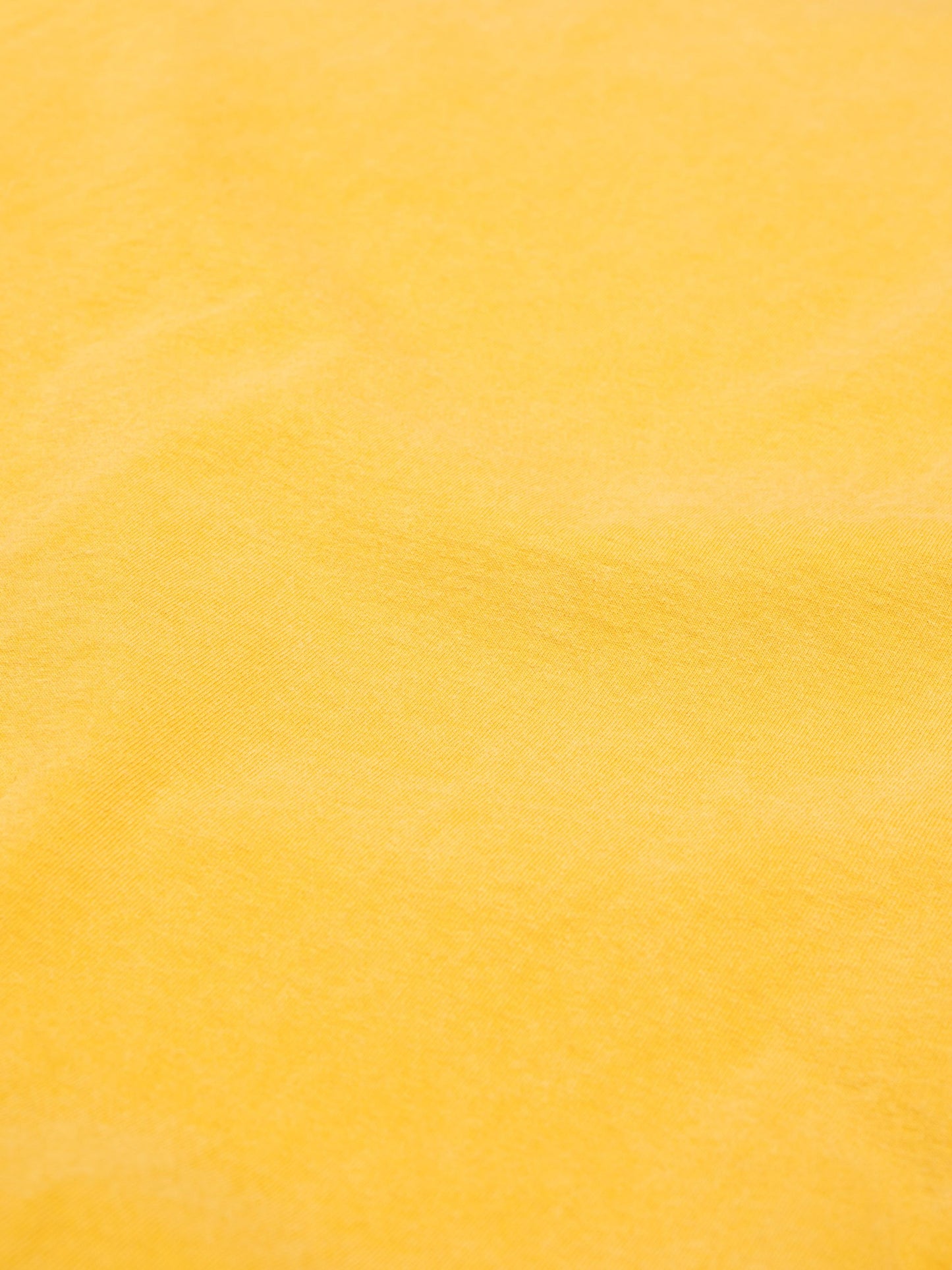 T-shirt imprimé en coton biologique | jaune "Roy unlucky t-shirt - yellow"
